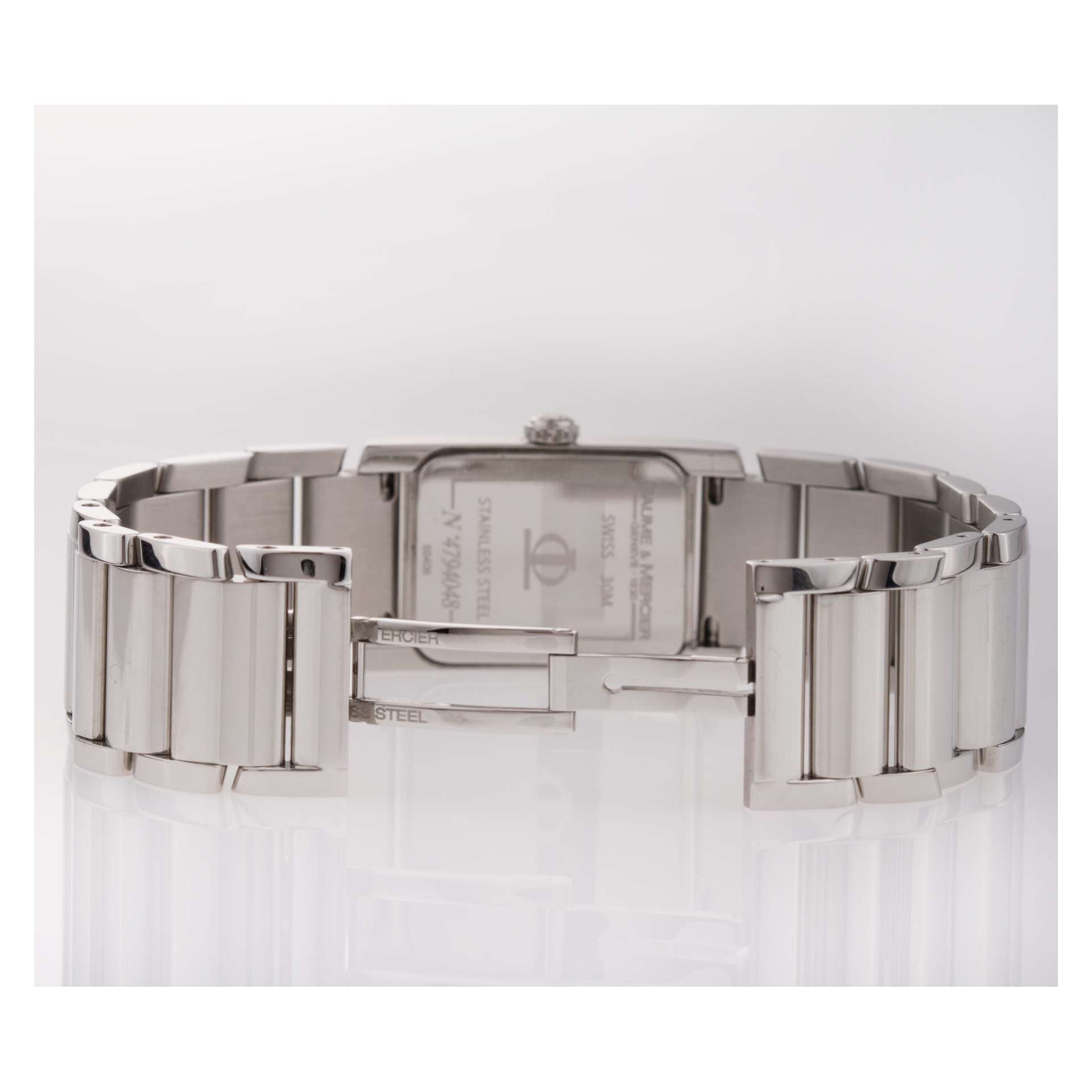 Baume & Mercier MoA08748 Hampton Quartz Female Stainless Steel Watches Baume & Mercier MoA08748 Hampton Quartz Female Stainless Steel Watches