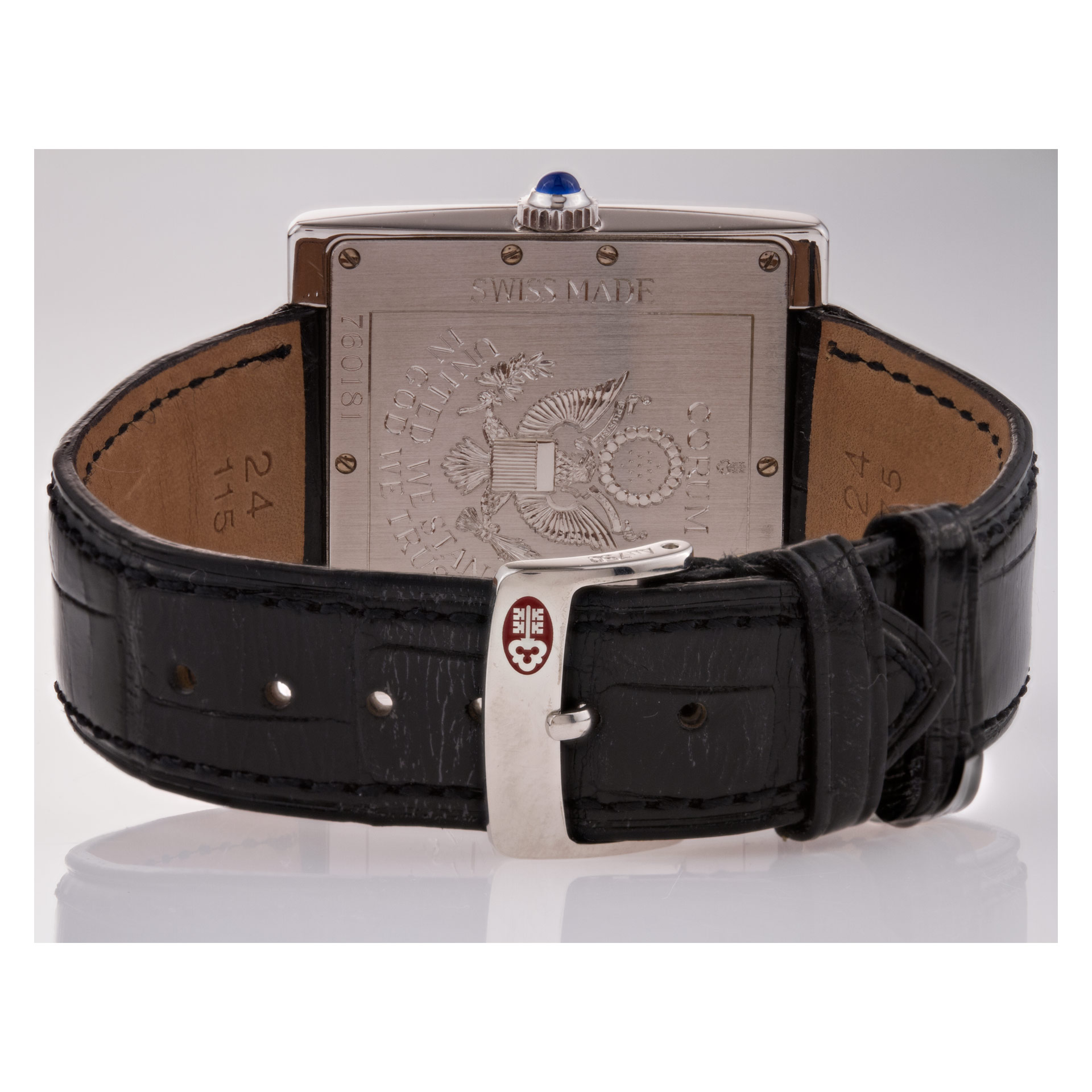Corum 157.191.69 Buckingham Manual Unisex 18k White Gold Watches Corum 157.191.69 Buckingham Manual Unisex 18k White Gold Watches