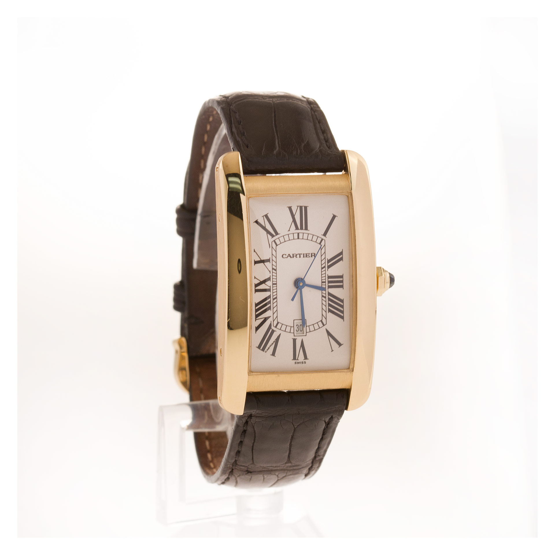 Cartier W2603156 Tank Americaine Automatic Unisex 18k yellow gold Watches Cartier W2603156 Tank Americaine Automatic Unisex 18k yellow gold Watches