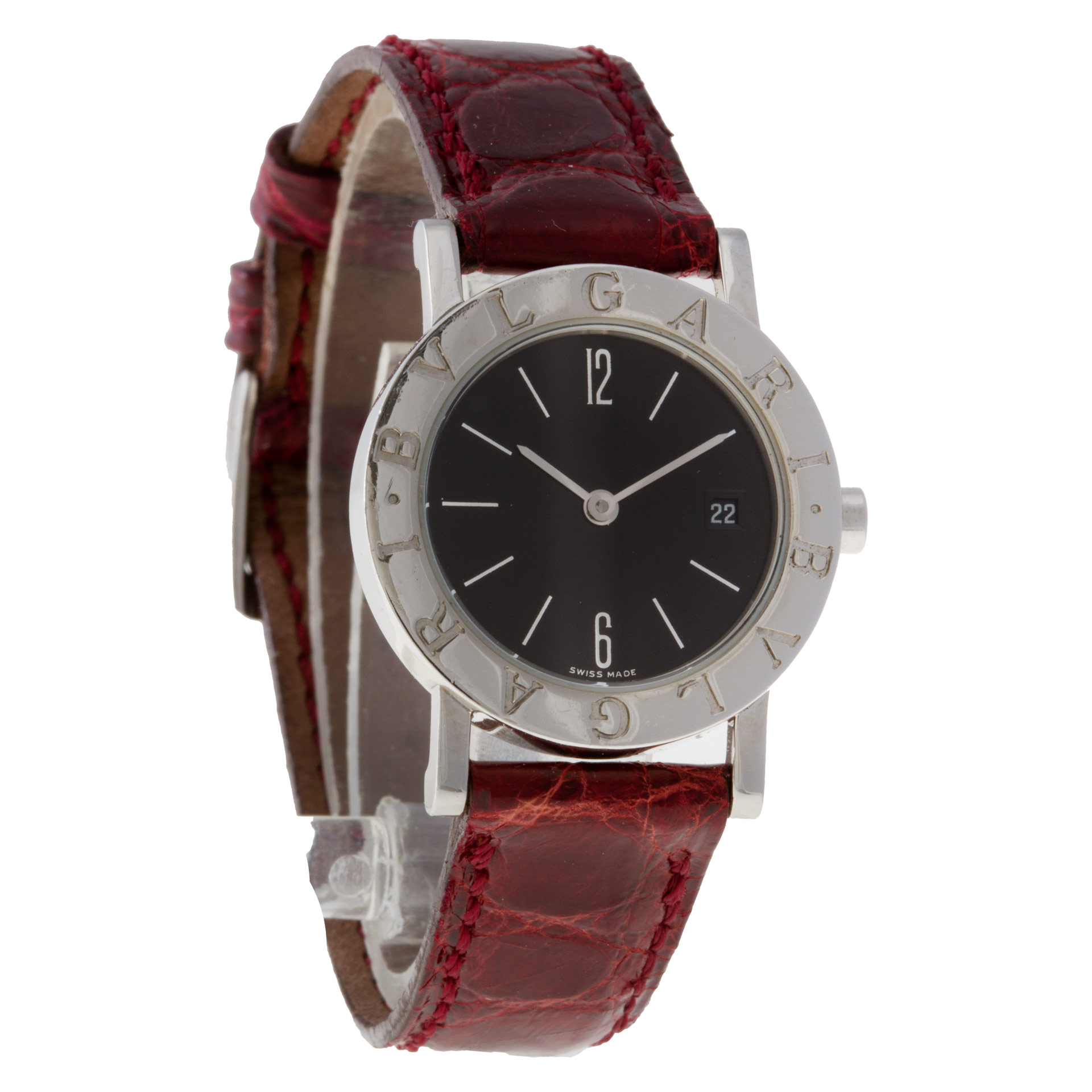 Bvlgari BB 26 SLD Bvlgari Quartz Female Stainless Steel Watches Bvlgari BB 26 SLD Bvlgari Quartz Female Stainless Steel Watches