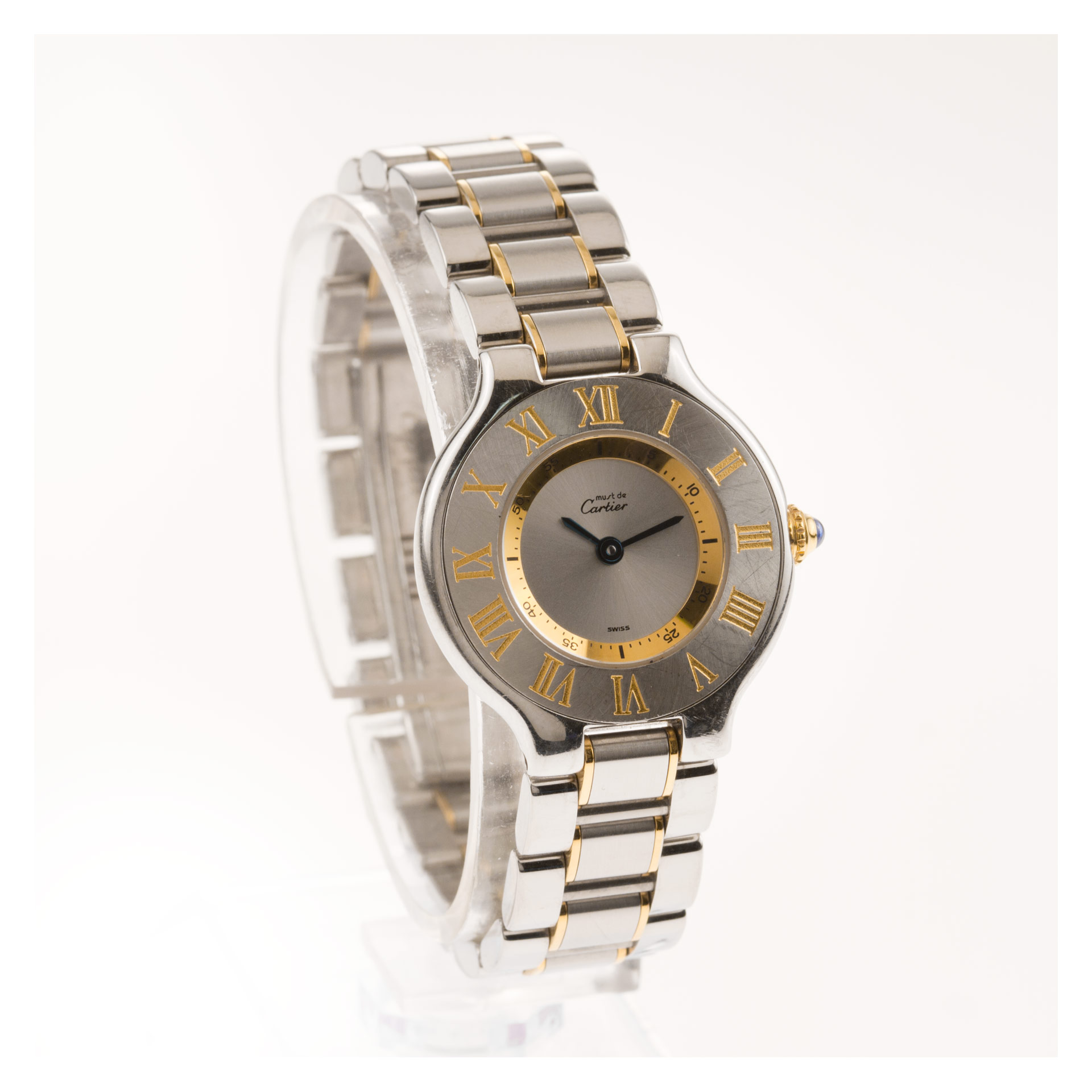 Cartier W10073R6 Must 21 Quartz Female Stainless Steel Watches Cartier W10073R6 Must 21 Quartz Female Stainless Steel Watches