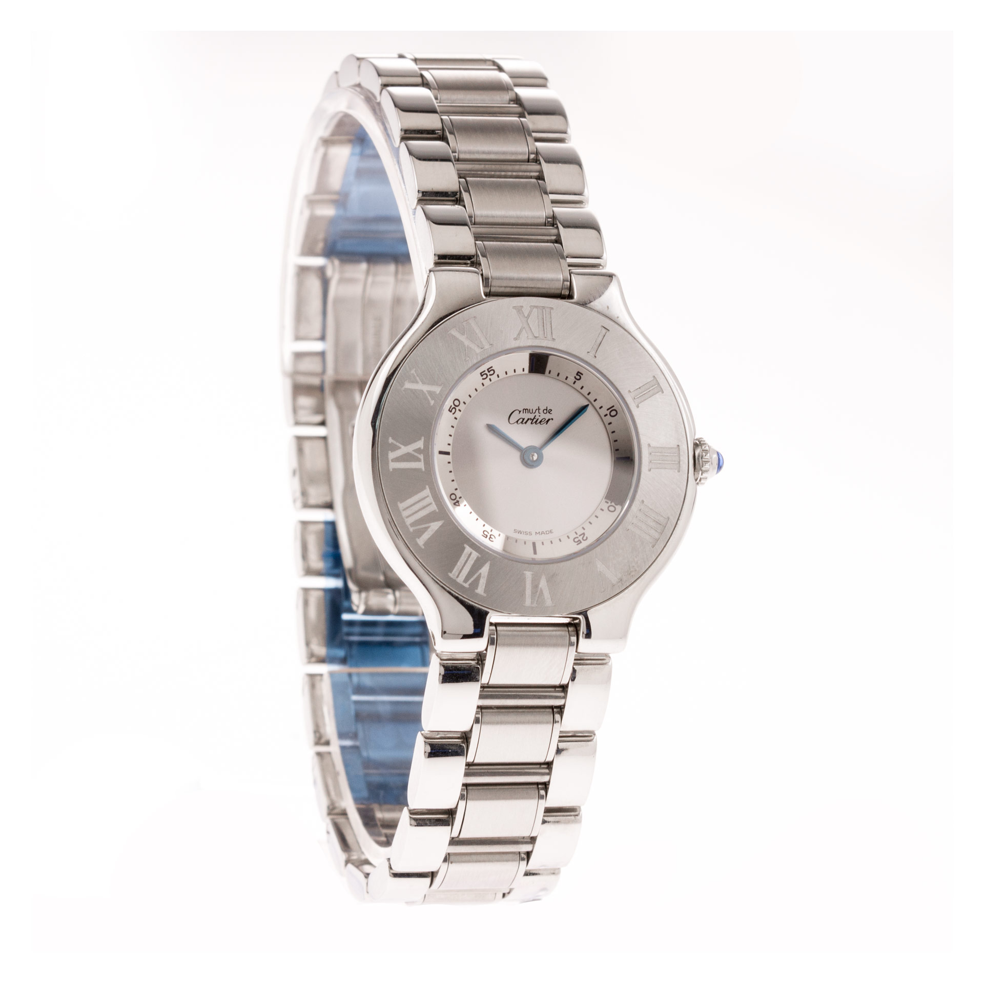 Cartier 1330 Must de Quartz Female Stainless Steel Watches Cartier 1330 Must de Quartz Female Stainless Steel Watches