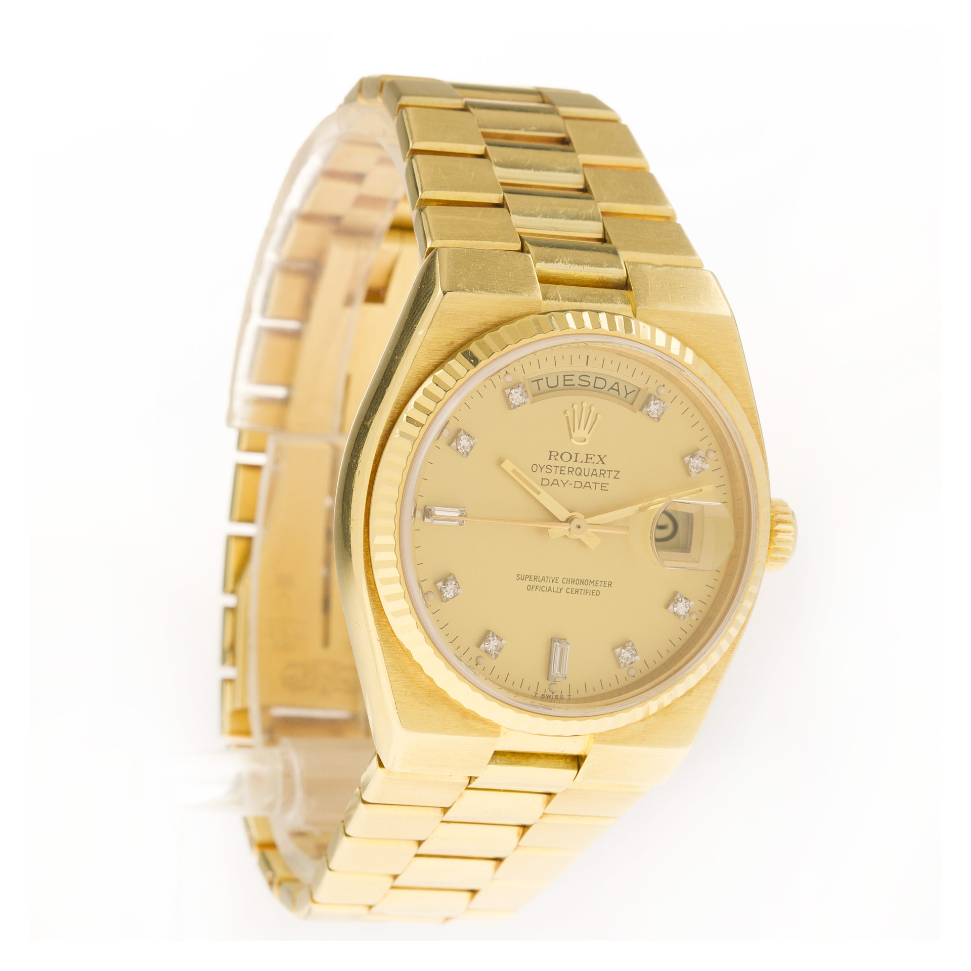 Rolex 19018 Day-Date Quartz Male 18k yellow gold Watches Rolex 19018 Day-Date Quartz Male 18k yellow gold Watches