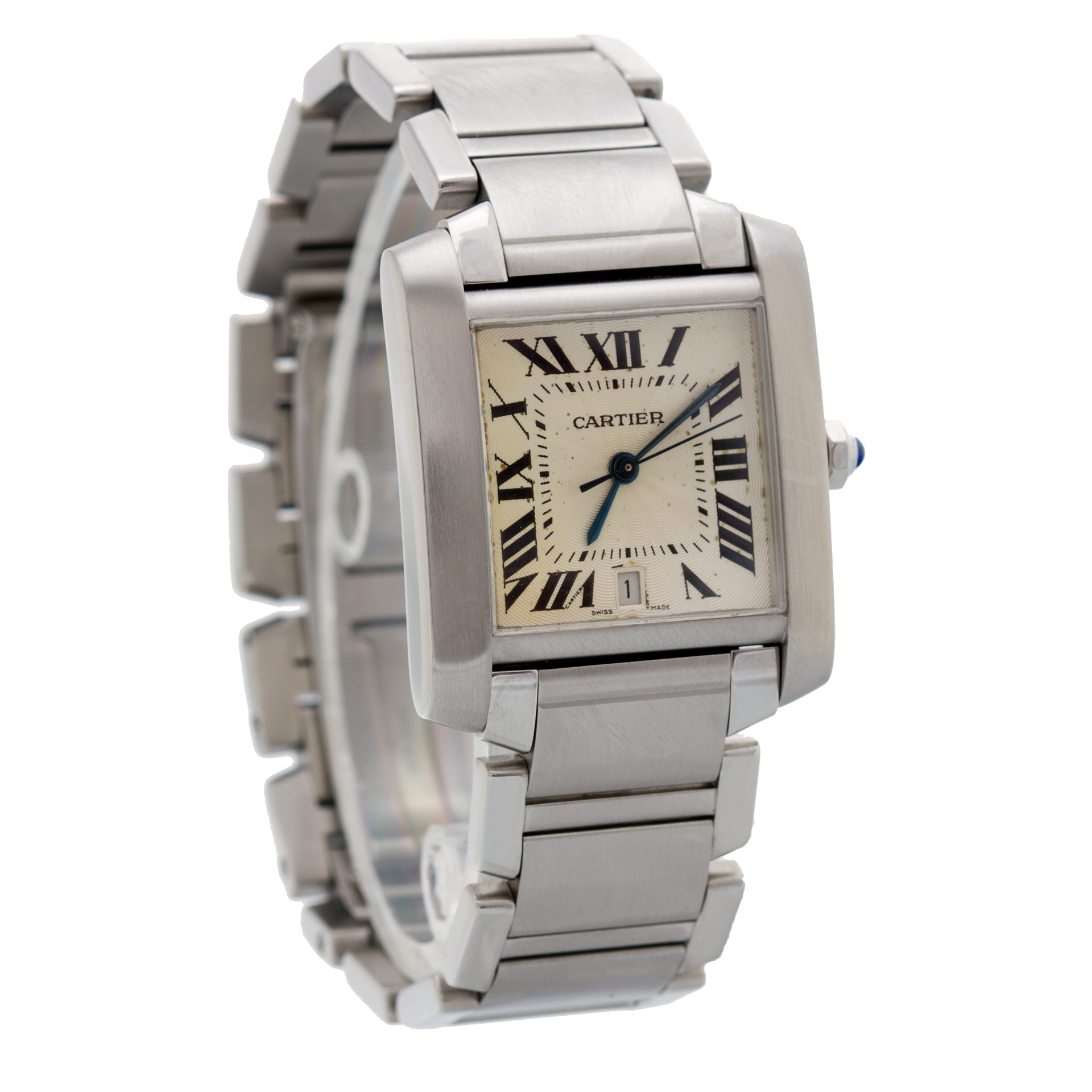 Cartier W51002q3 Tank Francaise Automatic Male Stainless Steel Watches Cartier W51002q3 Tank Francaise Automatic Male Stainless Steel Watches