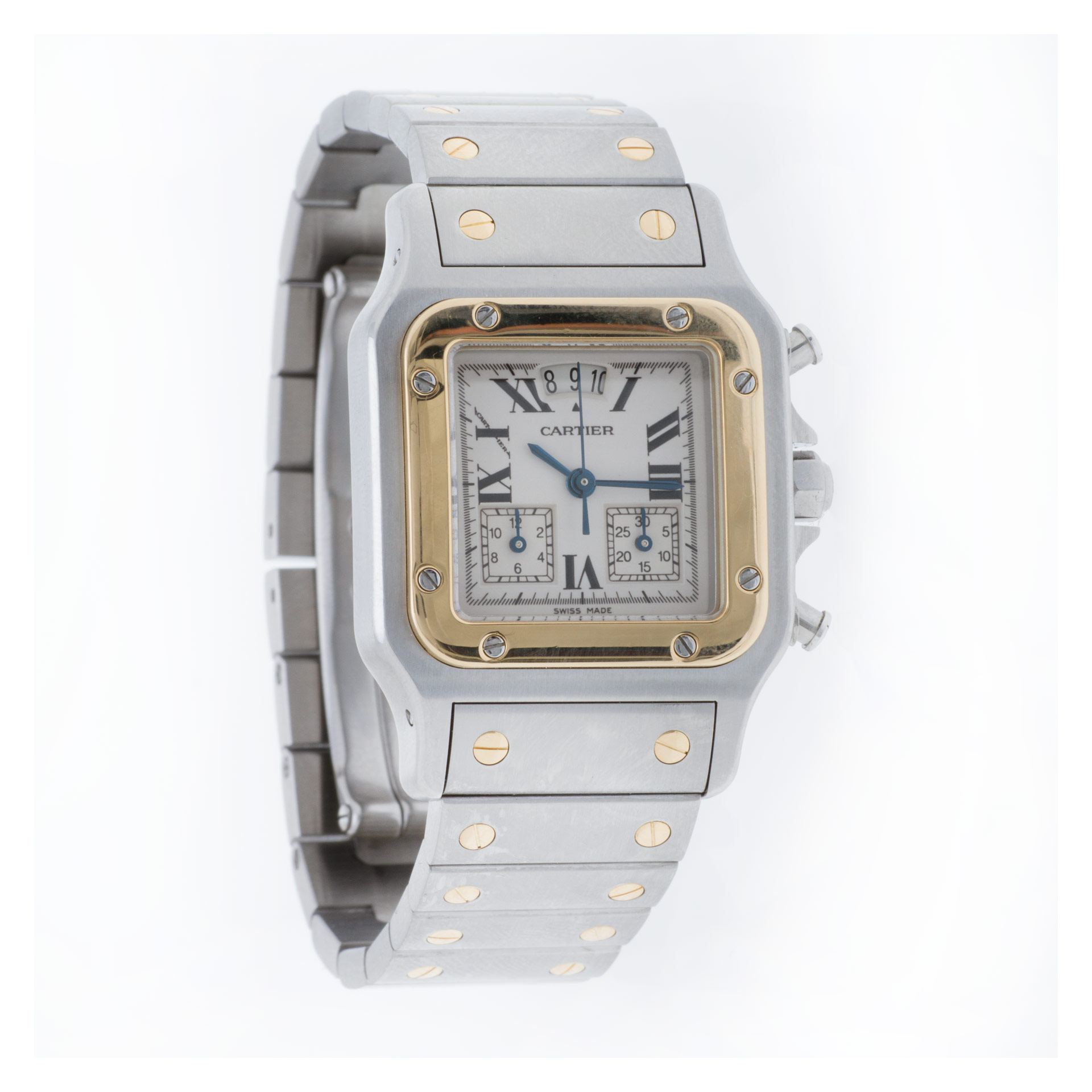 Cartier 2425 Santos Automatic Unisex Stainless Steel Watches Cartier 2425 Santos Automatic Unisex Stainless Steel Watches