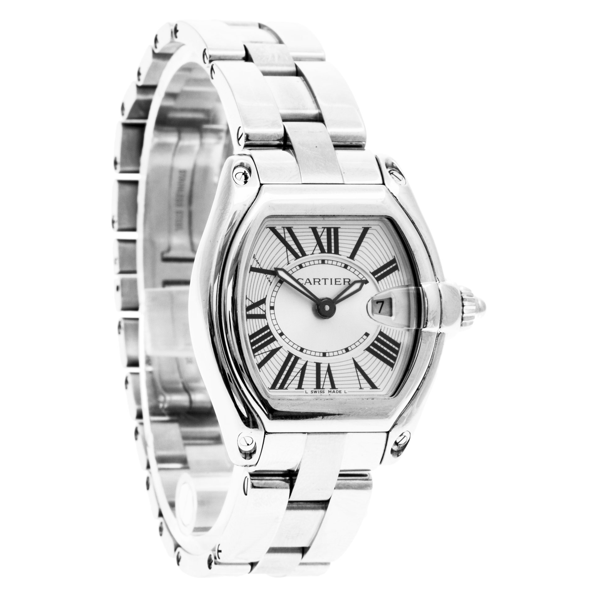 Cartier W62016V3 Roadster Quartz Female Stainless Steel Watches Cartier W62016V3 Roadster Quartz Female Stainless Steel Watches