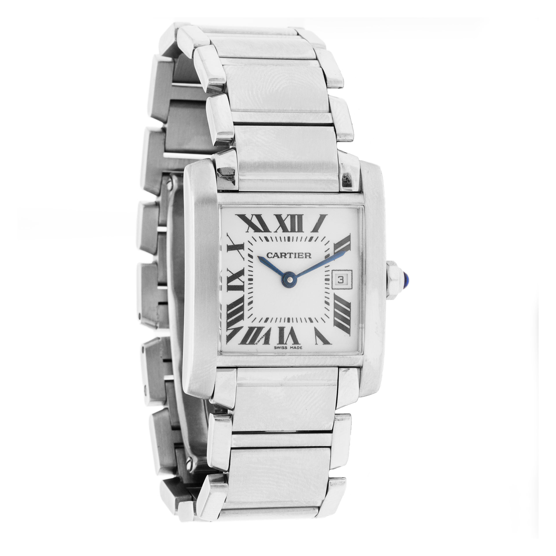 Cartier W51011Q3 Tank Francaise Quartz Unisex Stainless Steel Watches Cartier W51011Q3 Tank Francaise Quartz Unisex Stainless Steel Watches