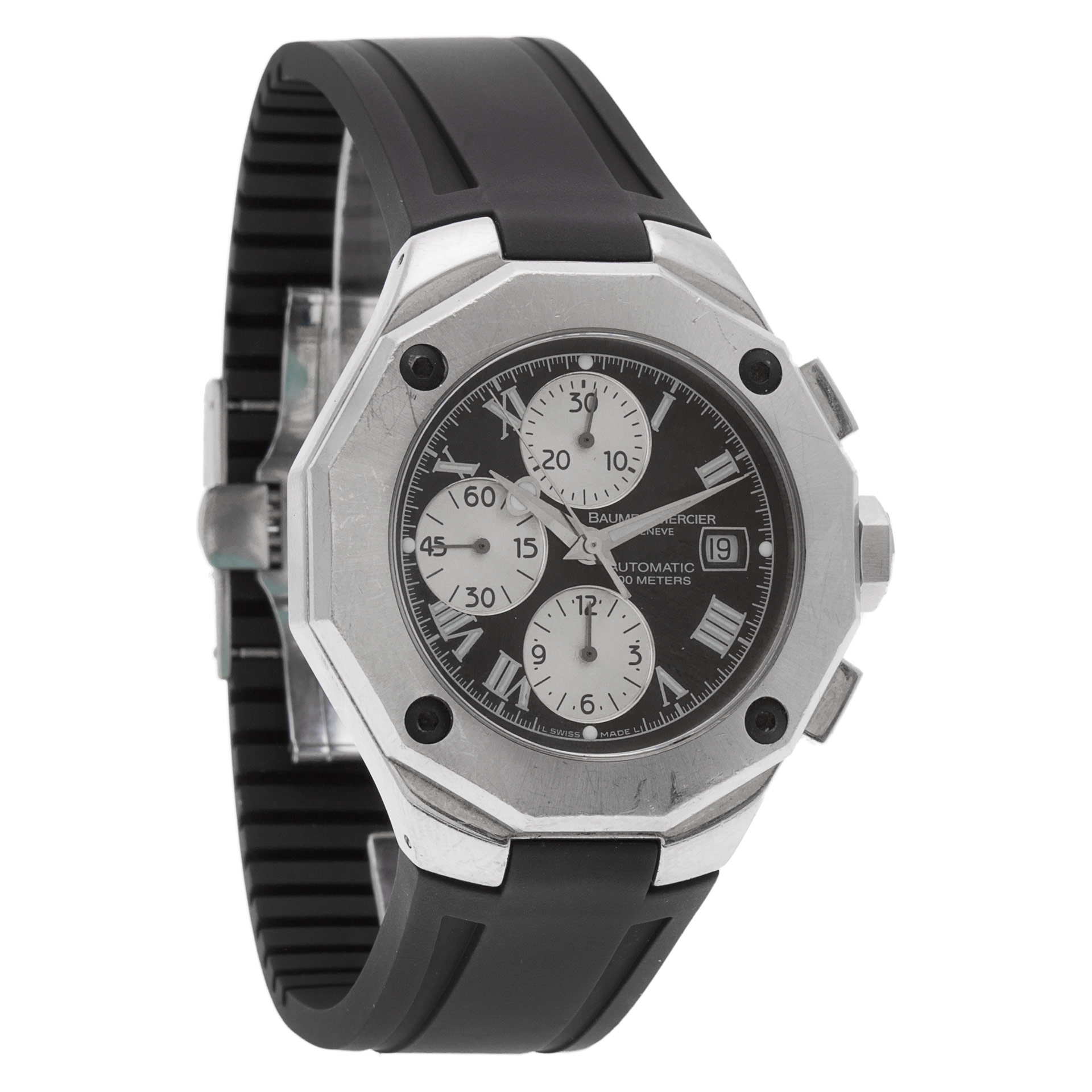 Baume & Mercier MOAO8594 Riviera Automatic Male Stainless Steel Watches Baume & Mercier MOAO8594 Riviera Automatic Male Stainless Steel Watches