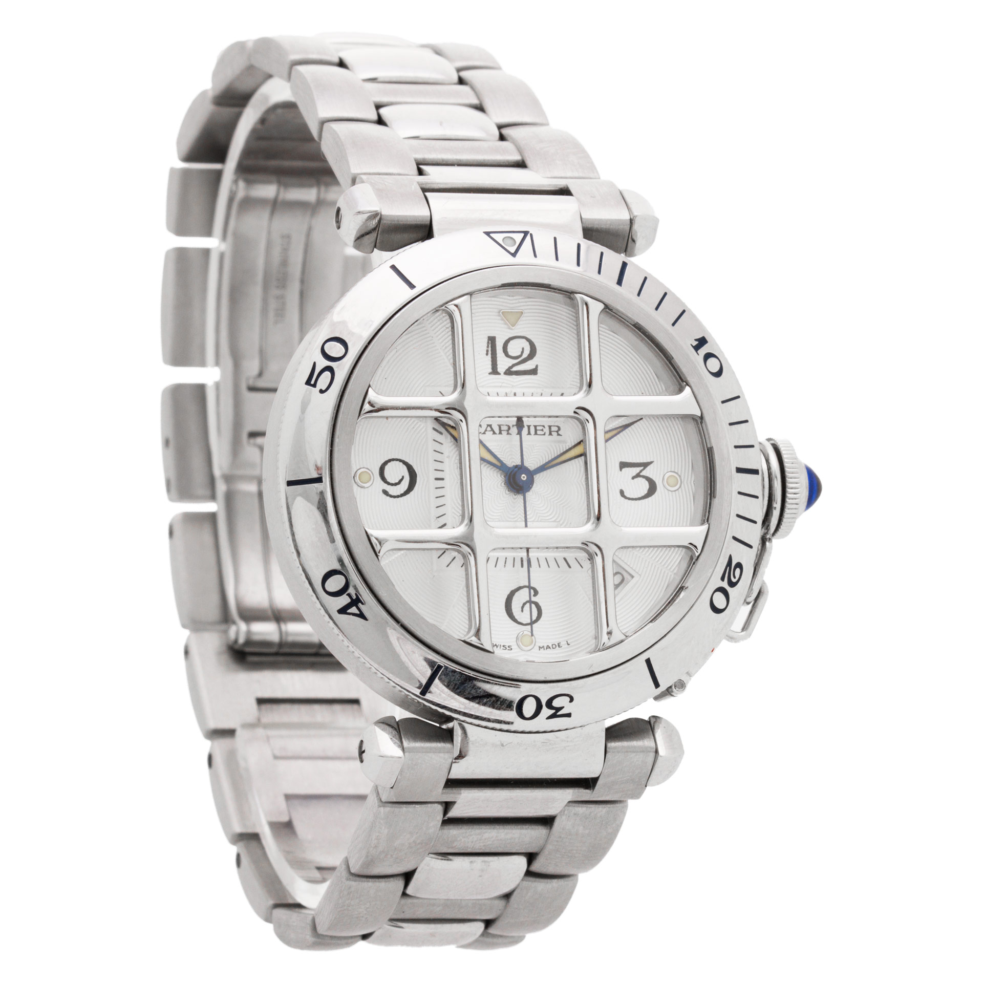Cartier W31040H3 Pasha Automatic Unisex Stainless Steel Watches Cartier W31040H3 Pasha Automatic Unisex Stainless Steel Watches