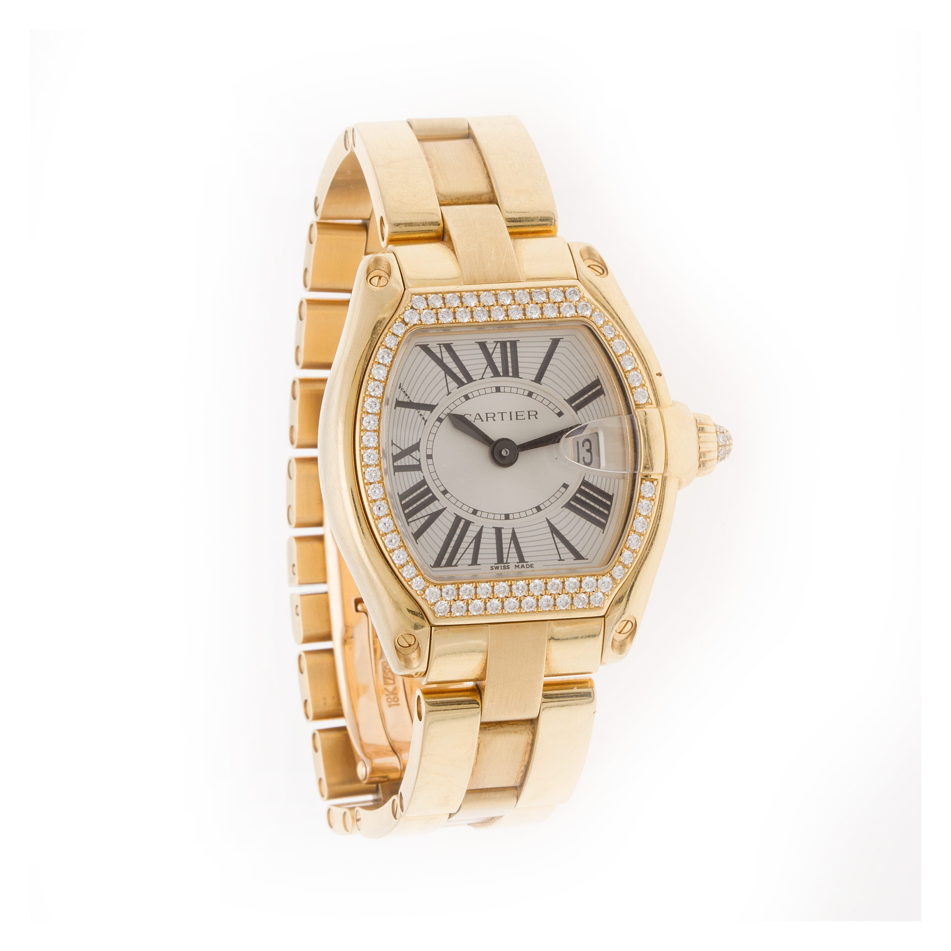 Cartier WE5001X1 Roadster Quartz Female 18k yellow gold Watches Cartier WE5001X1 Roadster Quartz Female 18k yellow gold Watches