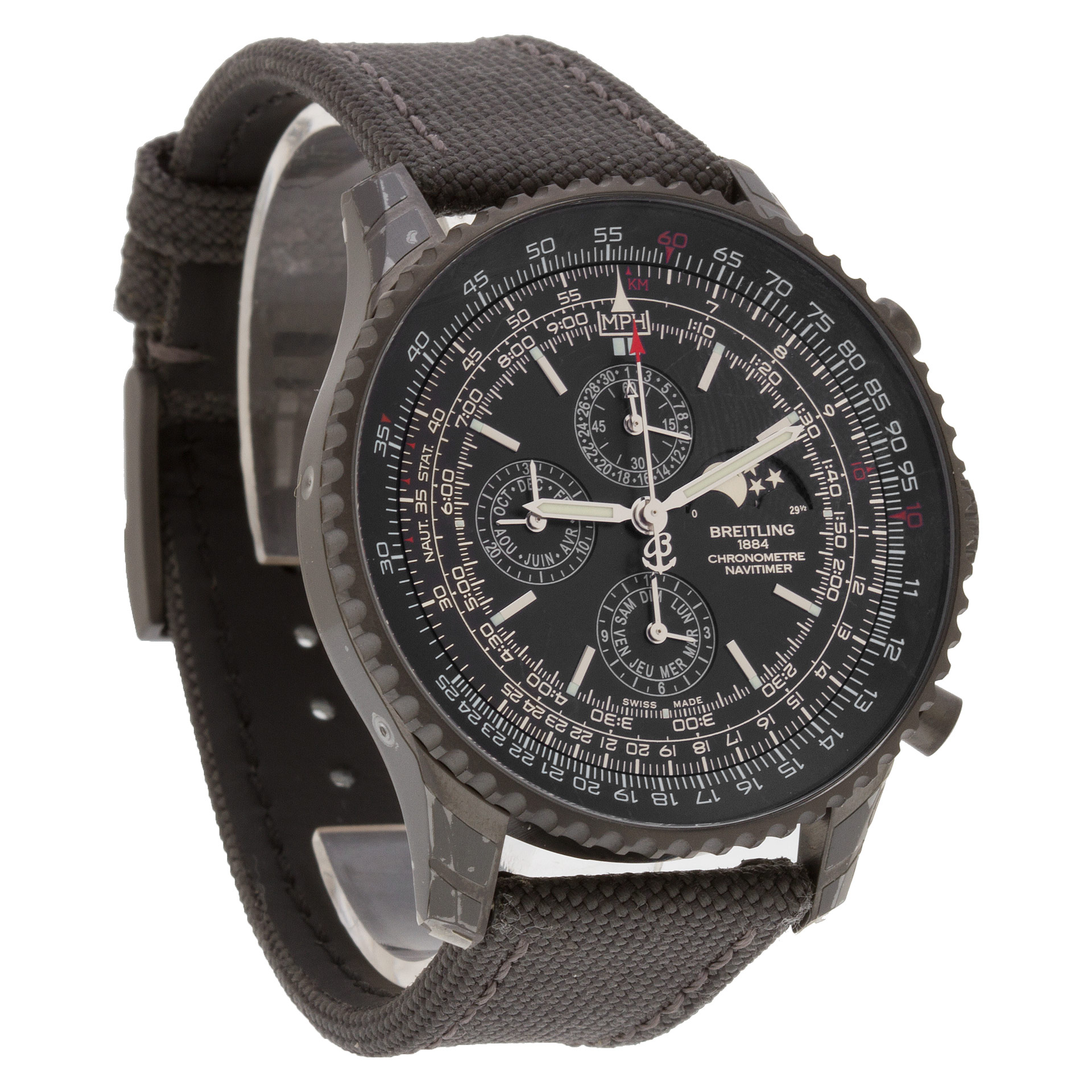 Breitling m19380 Navitimer Automatic Male Black PVD Watches Breitling m19380 Navitimer Automatic Male Black PVD Watches