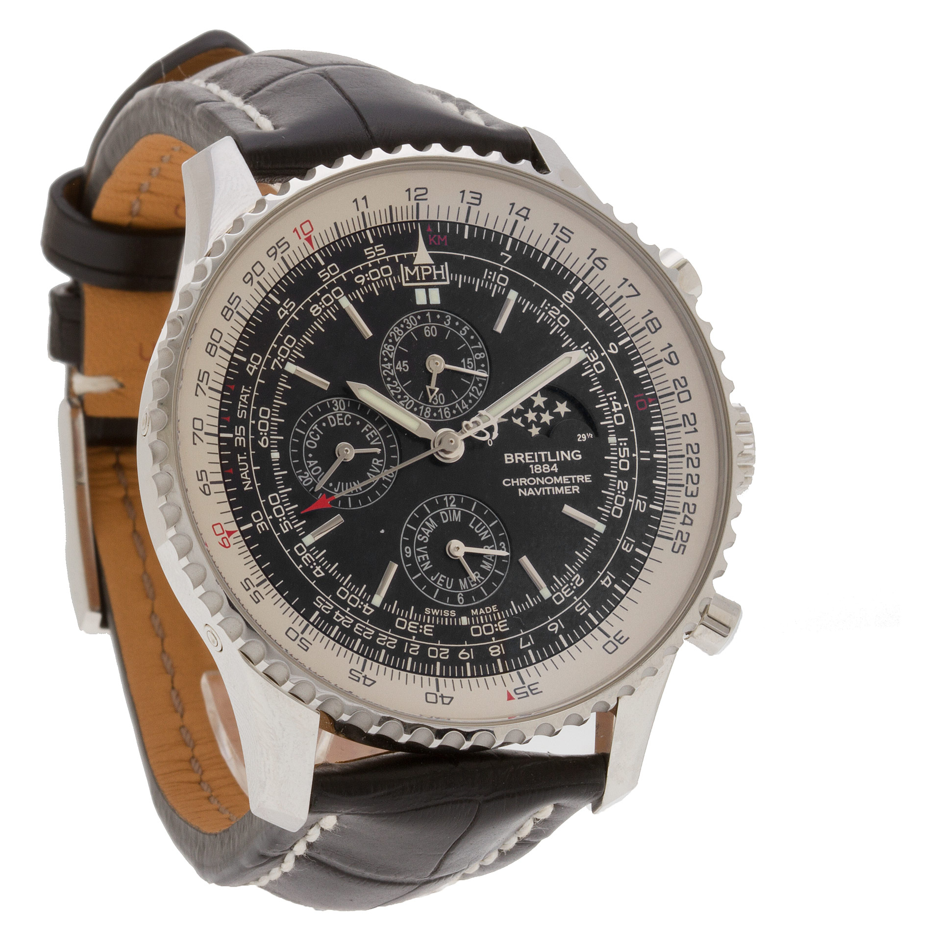 Breitling A19380 Navitimer Automatic Male Stainless Steel Watches Breitling A19380 Navitimer Automatic Male Stainless Steel Watches