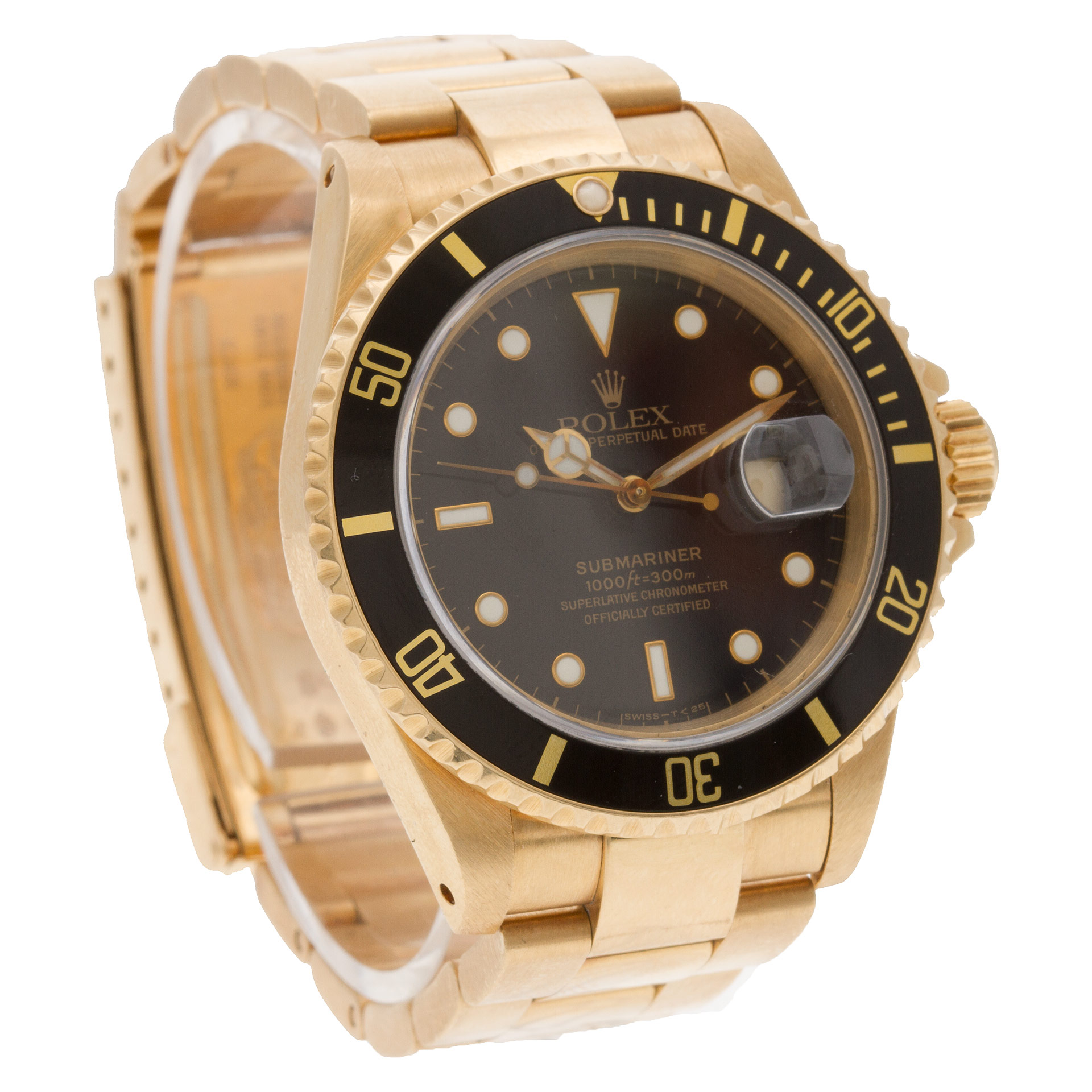Rolex 16618 Submariner Automatic Male 18k yellow gold Watches Rolex 16618 Submariner Automatic Male 18k yellow gold Watches
