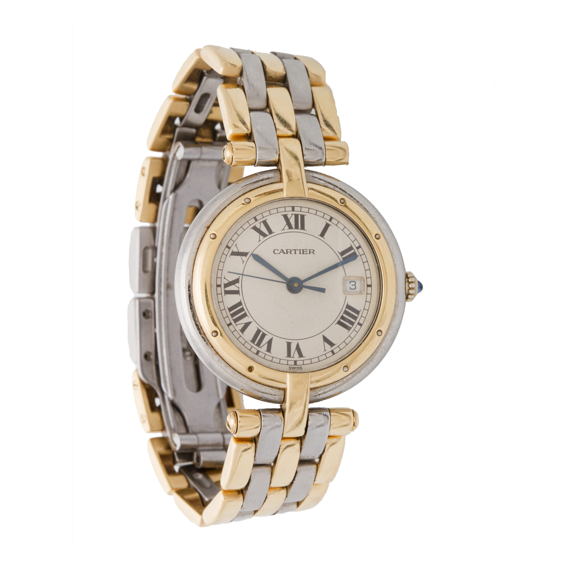 Cartier 839643226 VLC Quartz Male 18k gold & Stainless Steel Watches Cartier 839643226 VLC Quartz Male 18k gold & Stainless Steel Watches