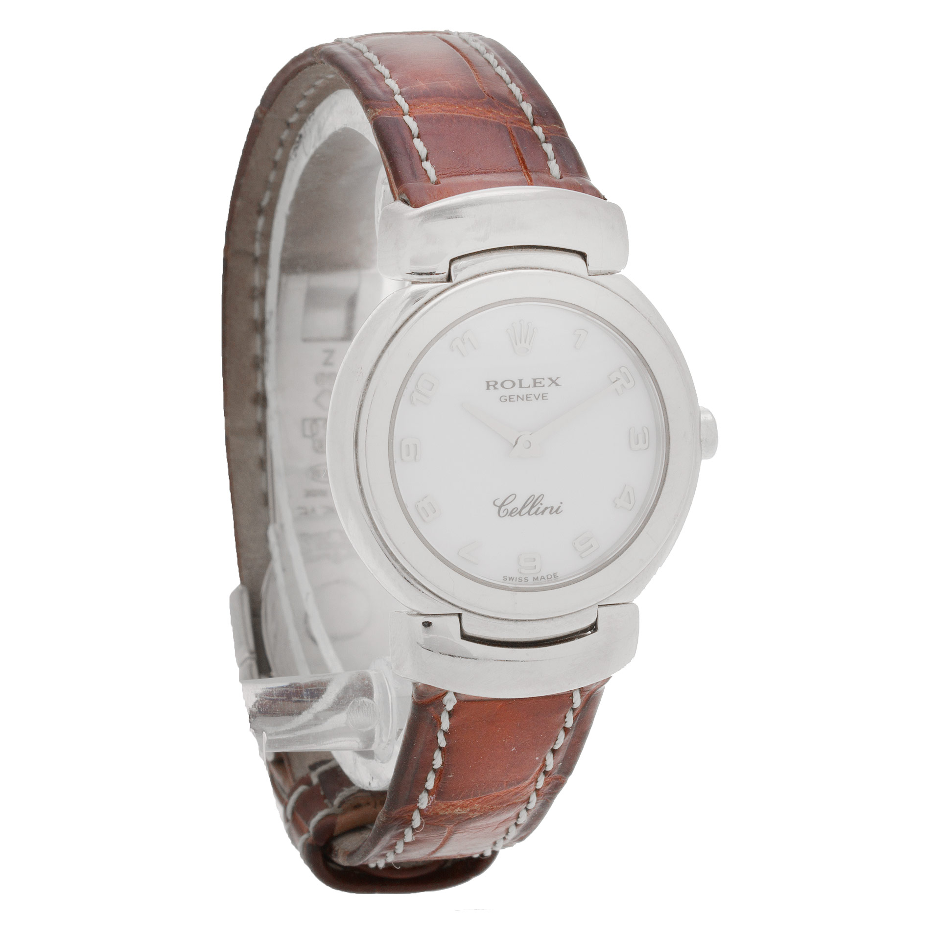 Rolex 6621 Cellini Quartz Female 18k White Gold Watches Rolex 6621 Cellini Quartz Female 18k White Gold Watches