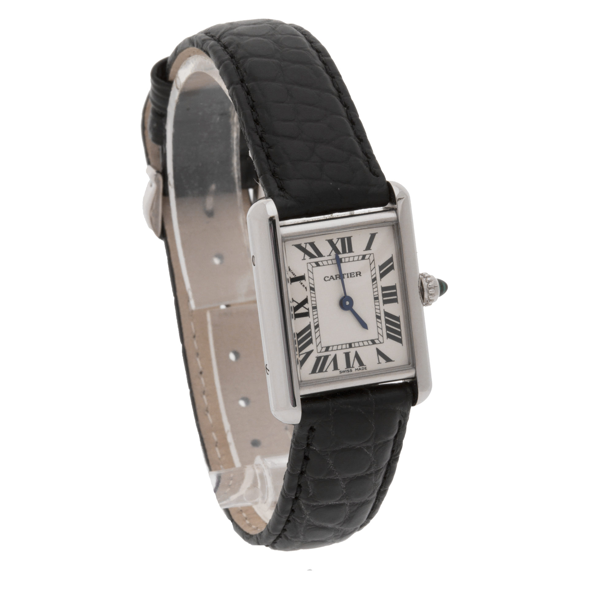 Cartier 2679 Tank Quartz Female 18k White Gold Watches Cartier 2679 Tank Quartz Female 18k White Gold Watches