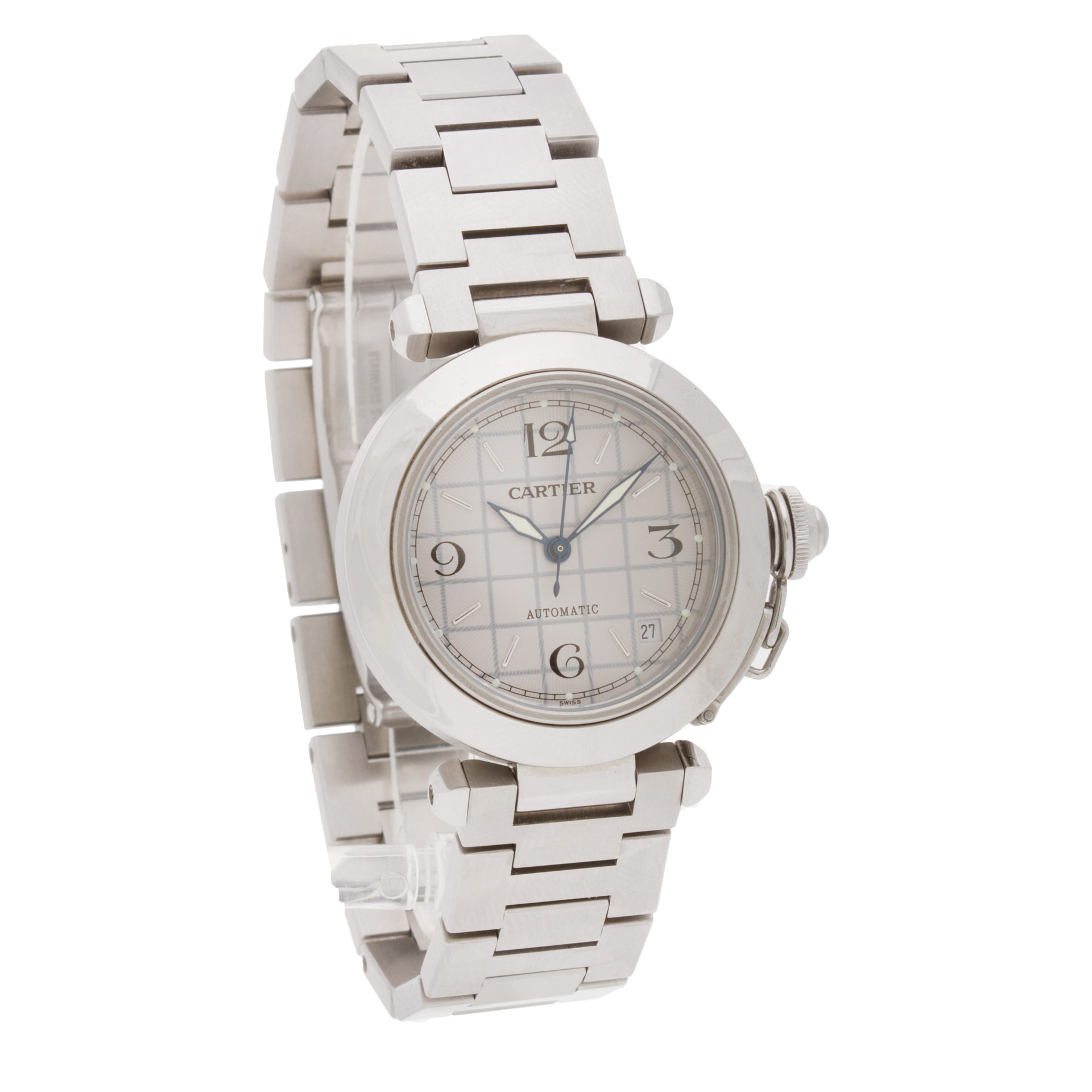 Cartier W31076M7 Pasha C Automatic Unisex Stainless Steel Watches Cartier W31076M7 Pasha C Automatic Unisex Stainless Steel Watches