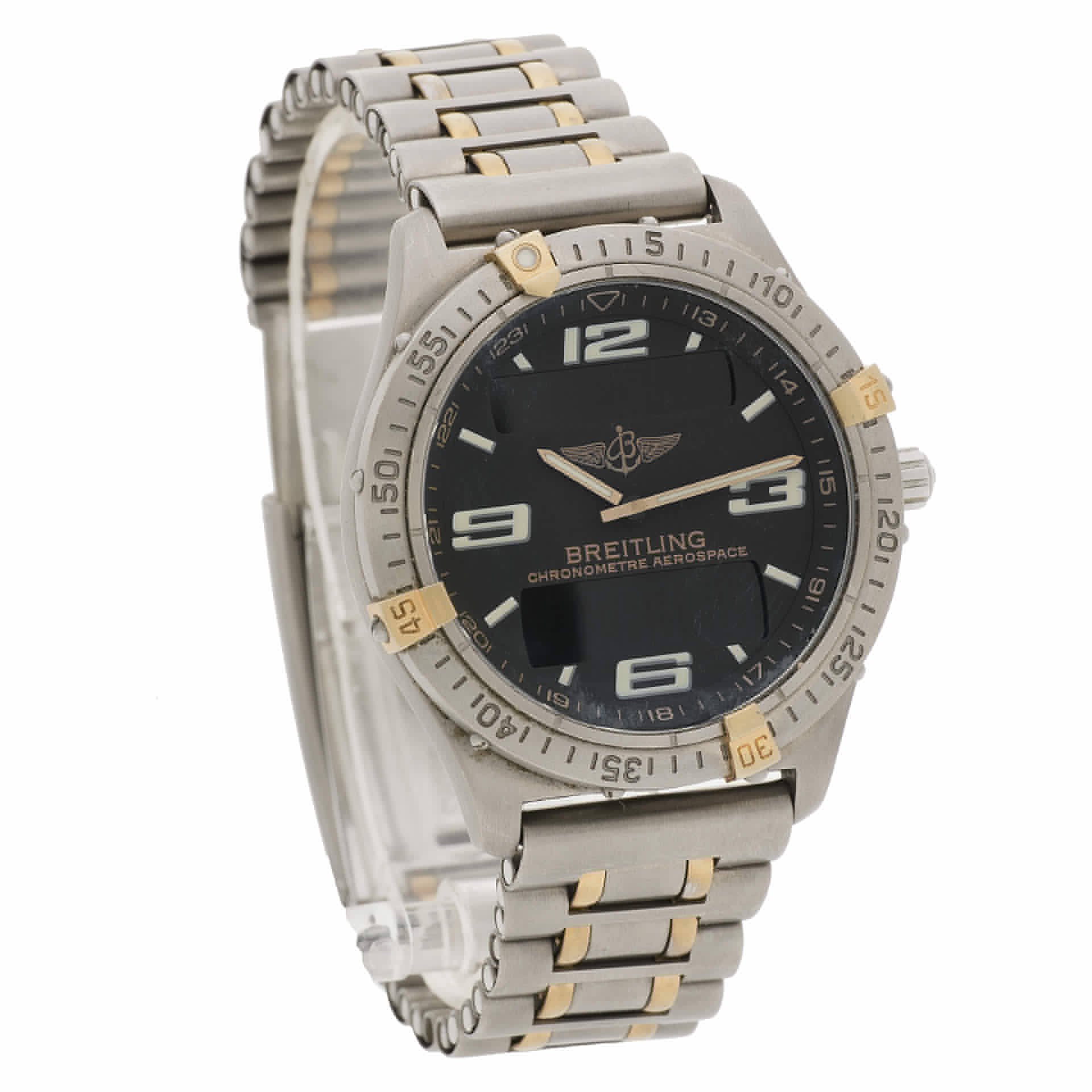 Breitling F75362 Aerospace Quartz Male Titanium Watches Breitling F75362 Aerospace Quartz Male Titanium Watches