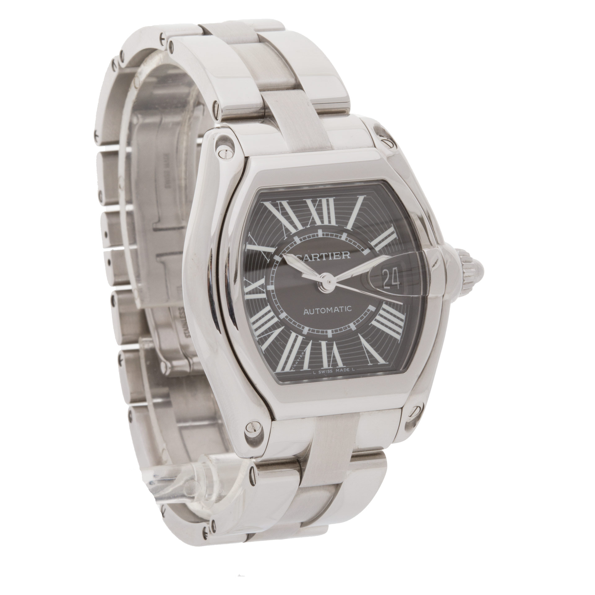 Cartier W62041V3 Roadster Automatic Male Stainless Steel Watches Cartier W62041V3 Roadster Automatic Male Stainless Steel Watches