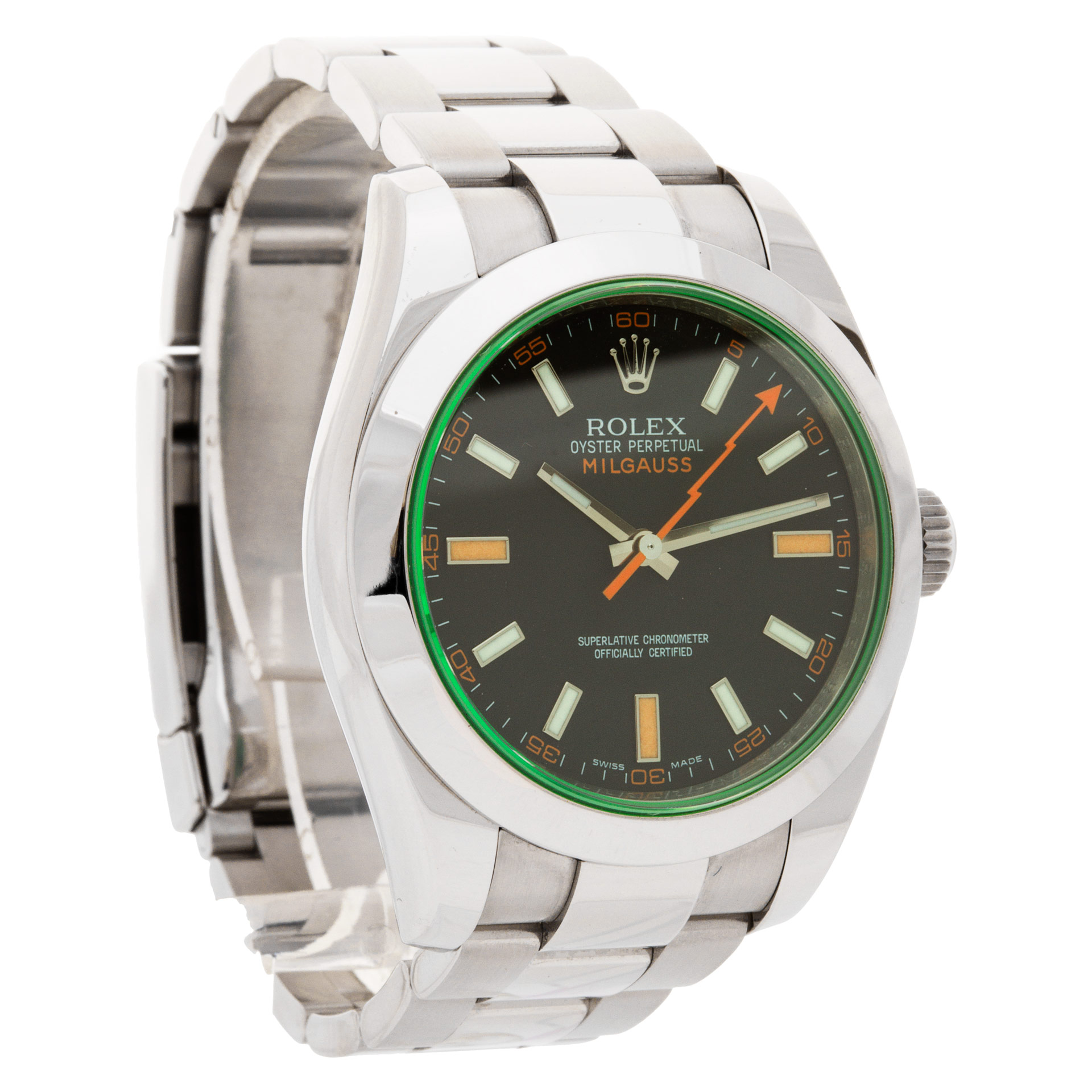 Rolex 116400GV Milgauss Automatic Male Stainless Steel Watches Rolex 116400GV Milgauss Automatic Male Stainless Steel Watches