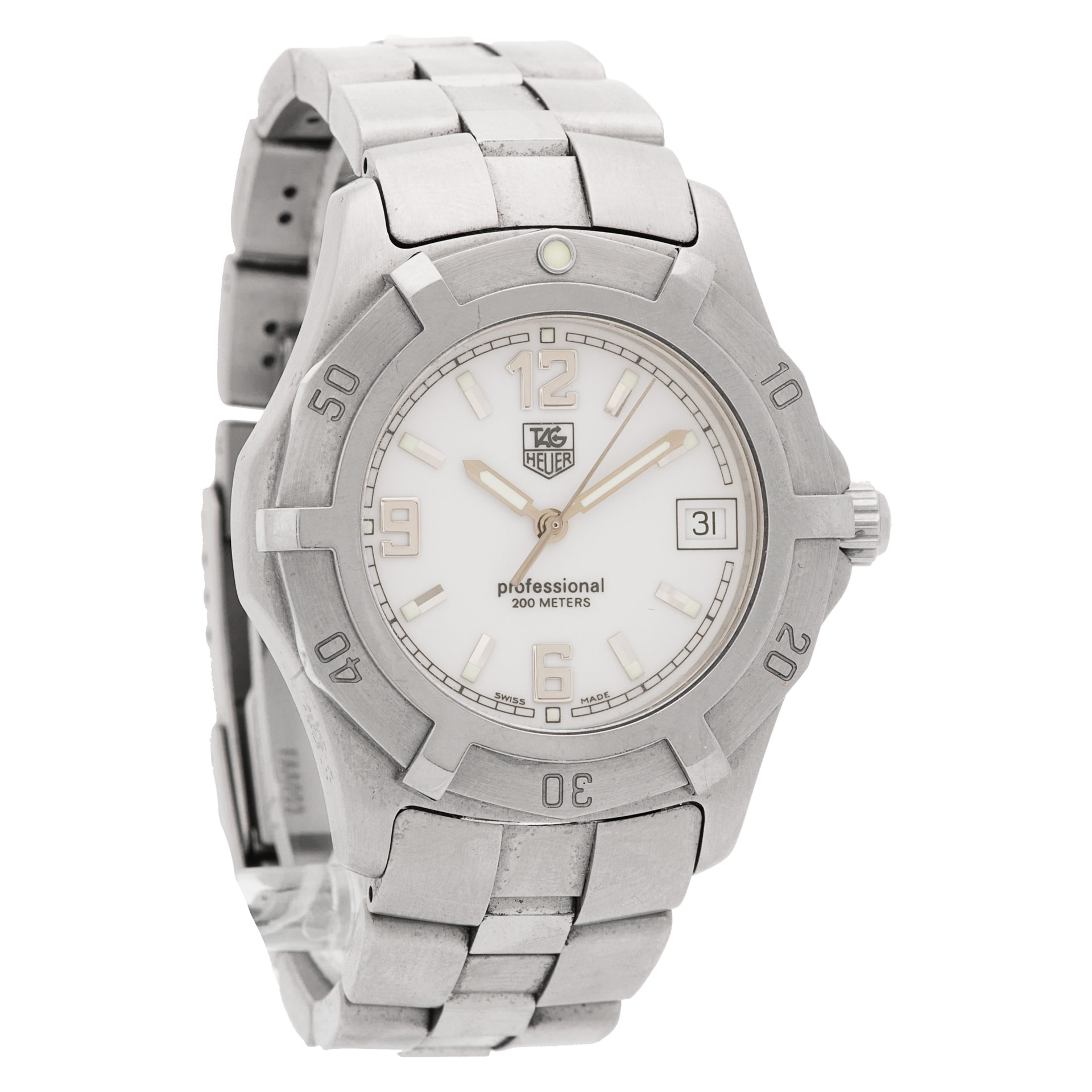 Tag Heuer WN1111 Professional Quartz Male Stainless Steel Watches Tag Heuer WN1111 Professional Quartz Male Stainless Steel Watches