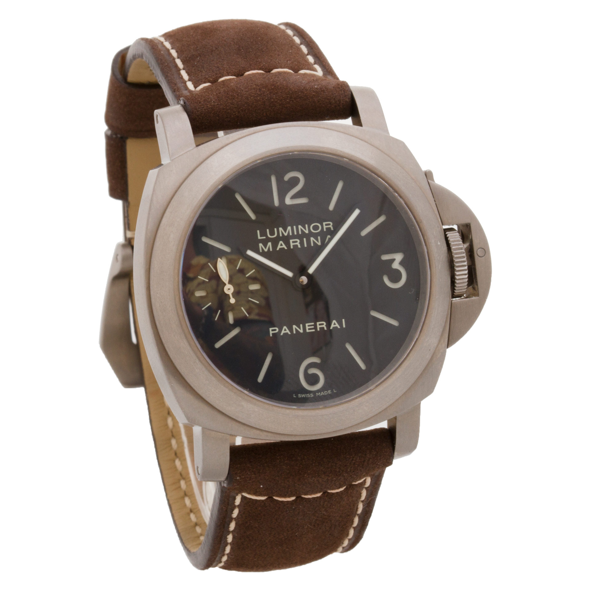 Panerai PAM00177 Luminor Marina Manual Male Titanium Watches Panerai PAM00177 Luminor Marina Manual Male Titanium Watches