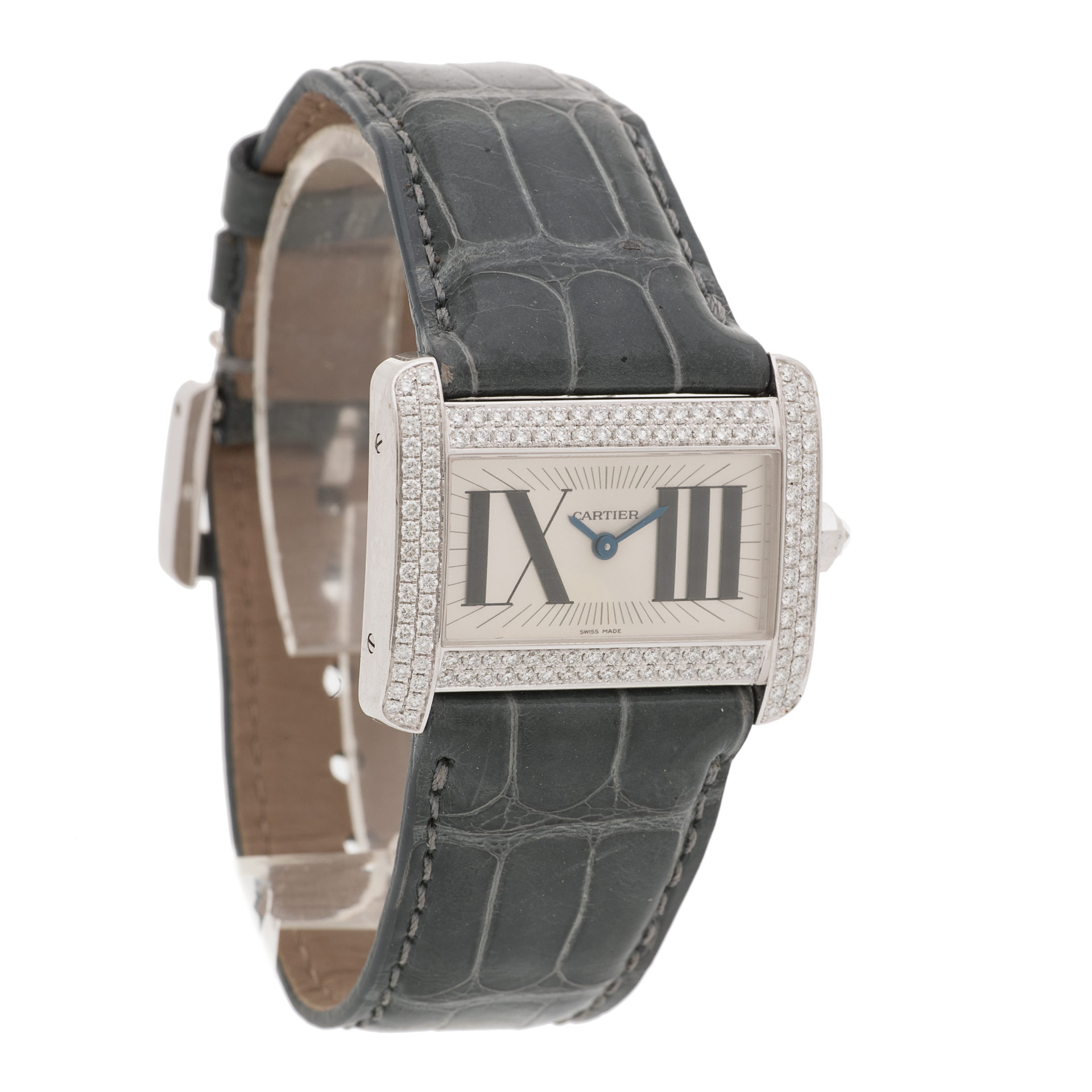 Cartier 2813 Divan Quartz Female 18k White Gold Watches Cartier 2813 Divan Quartz Female 18k White Gold Watches