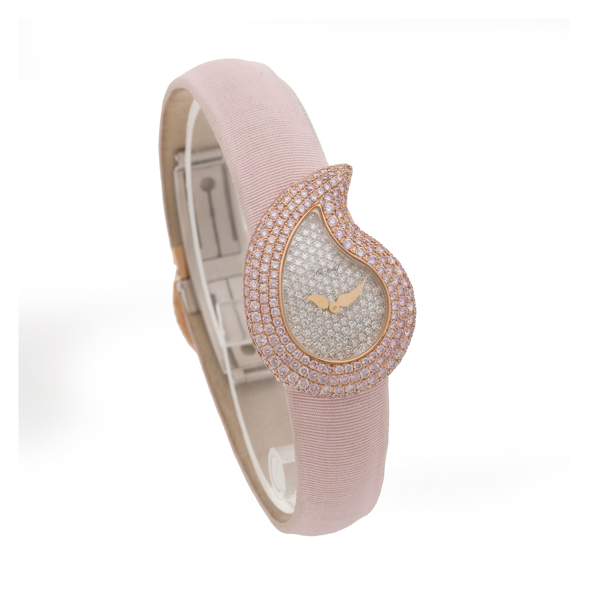Chopard 452/1 casmir Quartz Female 18k White and Pink Gold Watches Chopard 452/1 casmir Quartz Female 18k White and Pink Gold Watches