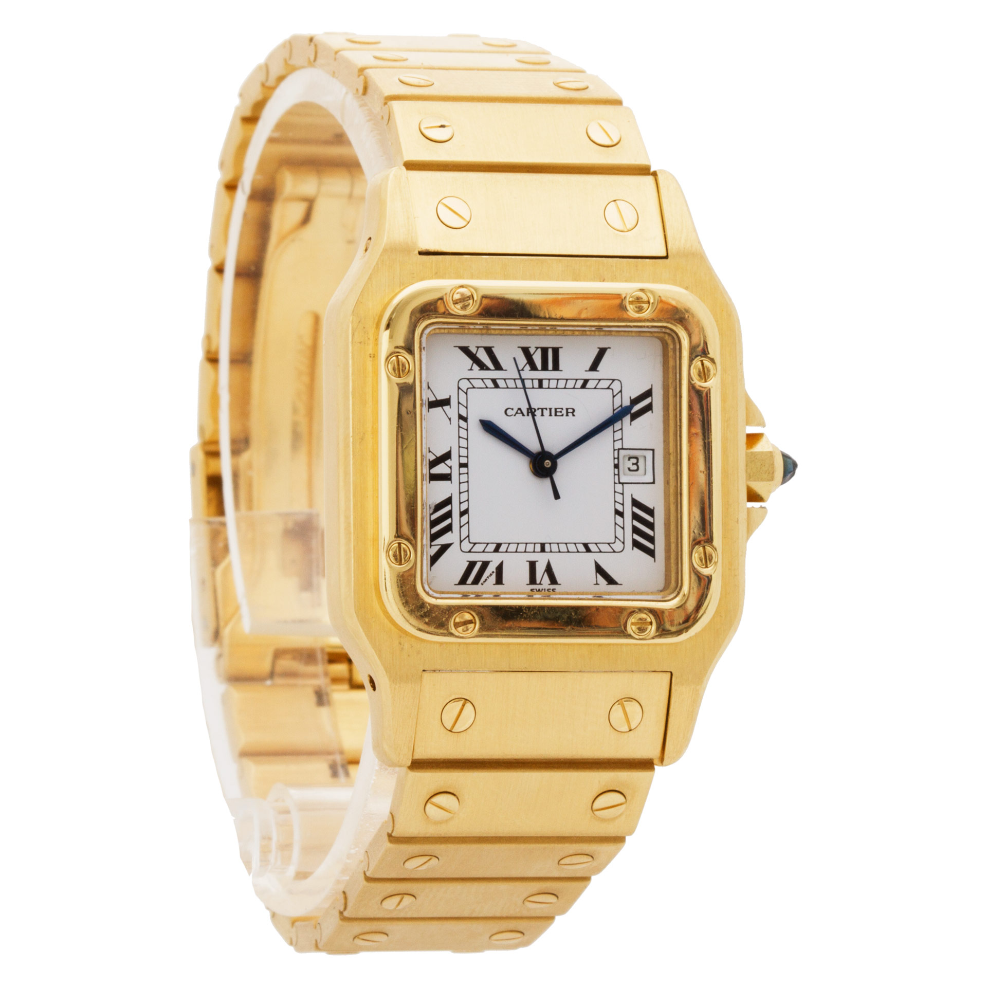 Cartier Cartier 2258 Santos Automatic Male 18k yellow gold Watches Cartier Cartier 2258 Santos Automatic Male 18k yellow gold Watches