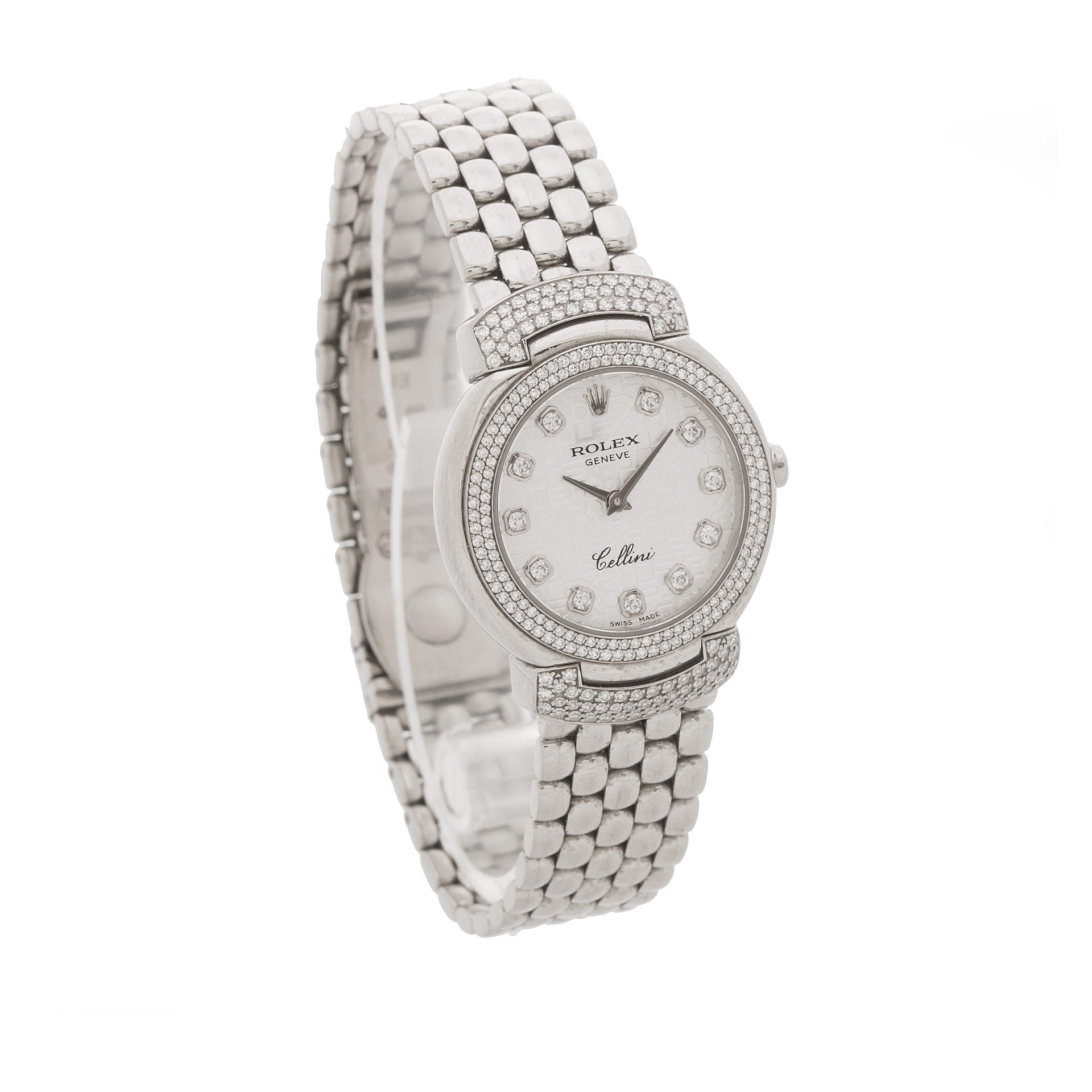 Rolex 6673 Cellini Quartz Female 18k White Gold Watches Rolex 6673 Cellini Quartz Female 18k White Gold Watches
