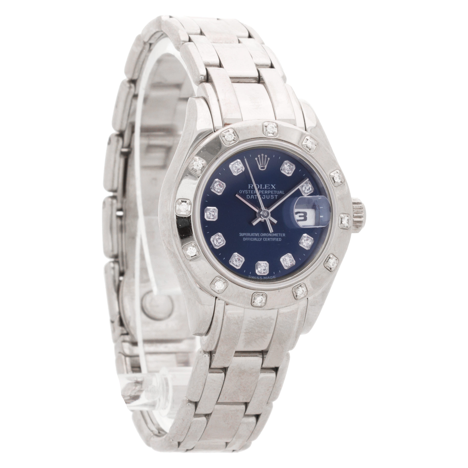 Rolex 63919 Pearlmaster Automatic Female 18k White Gold Watches Rolex 63919 Pearlmaster Automatic Female 18k White Gold Watches