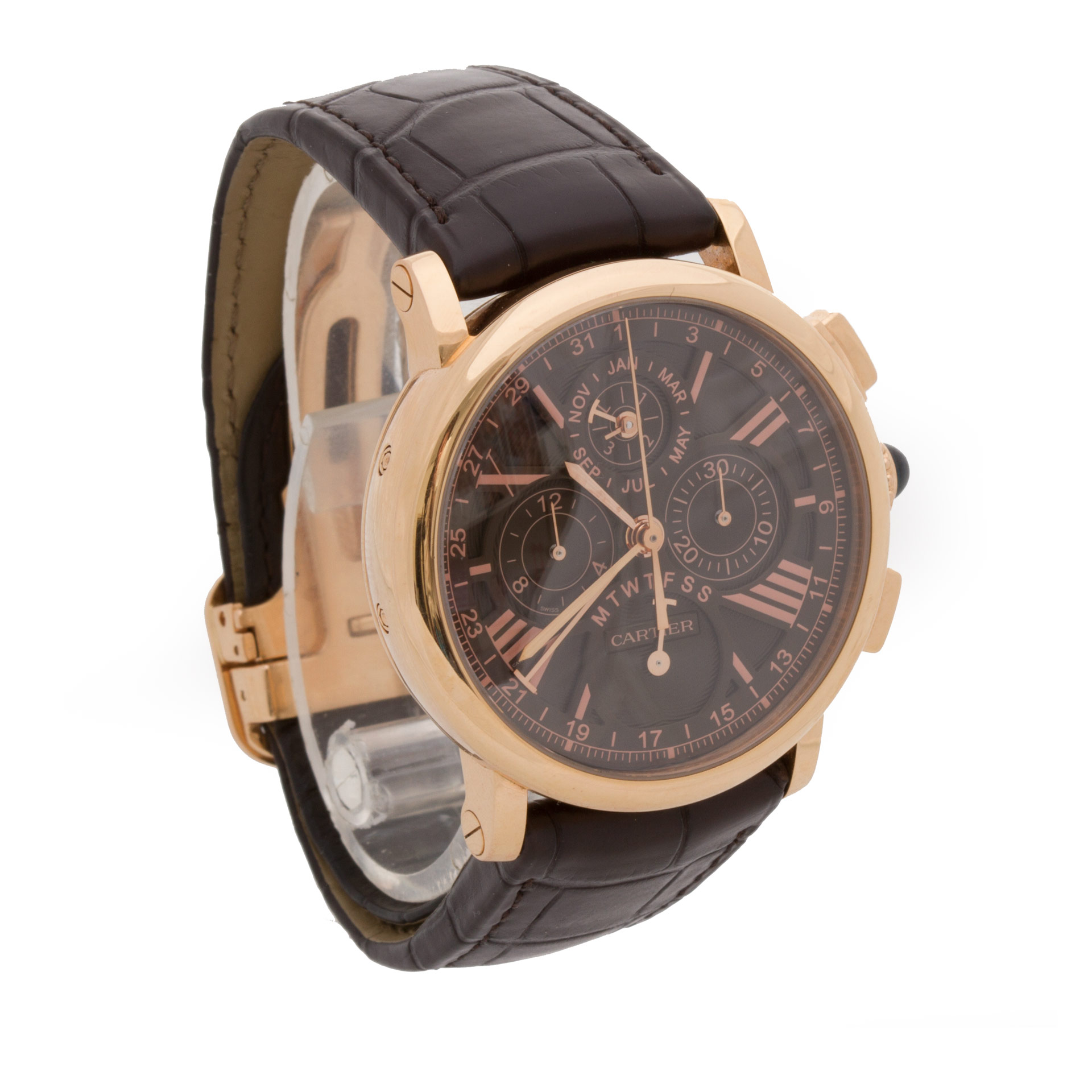 Cartier W1556225 Rotonde Automatic Male 18k rose gold Watches Cartier W1556225 Rotonde Automatic Male 18k rose gold Watches