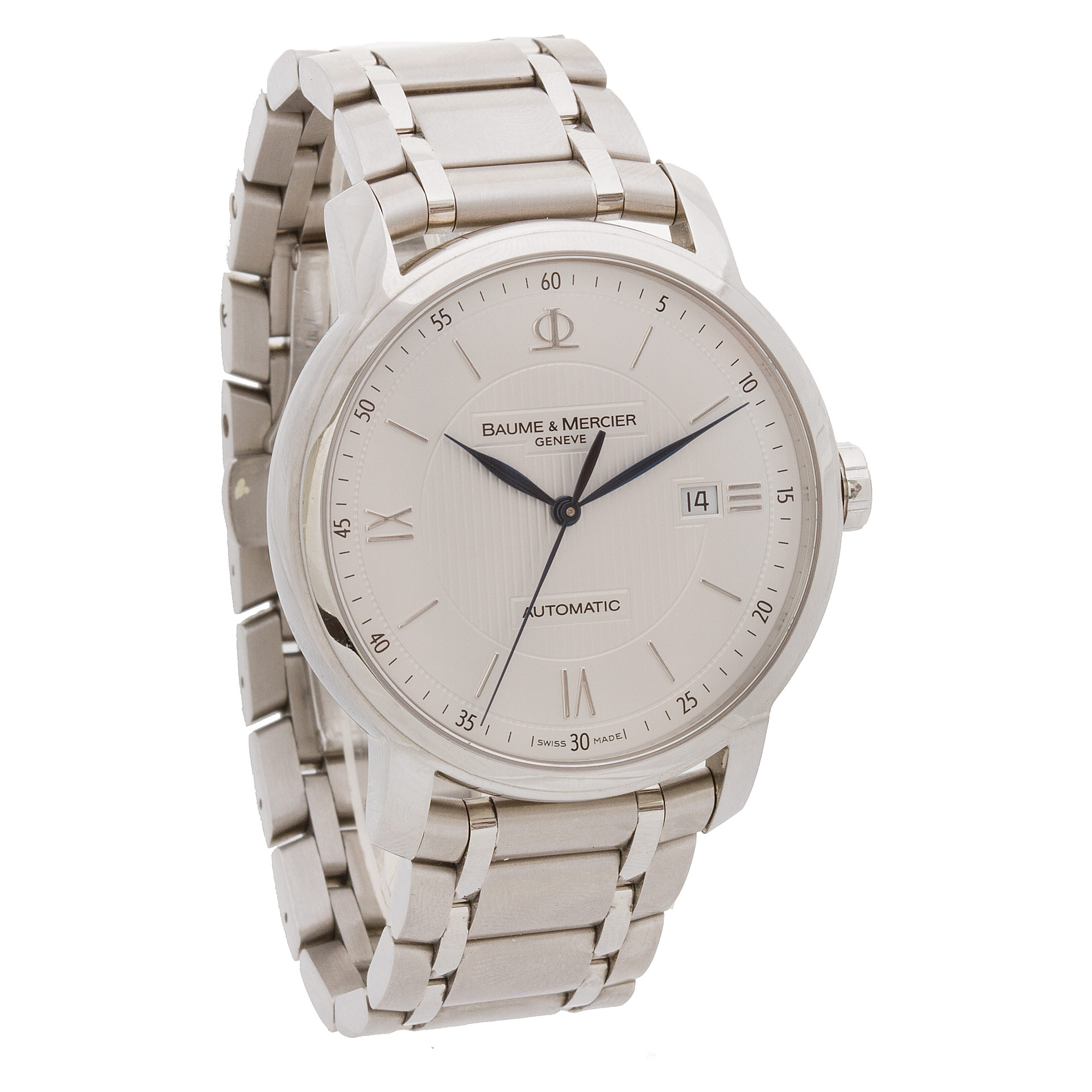 Baume & Mercier MOA10085 Classima XL Automatic Male Stainless Steel Watches Baume & Mercier MOA10085 Classima XL Automatic Male Stainless Steel Watches