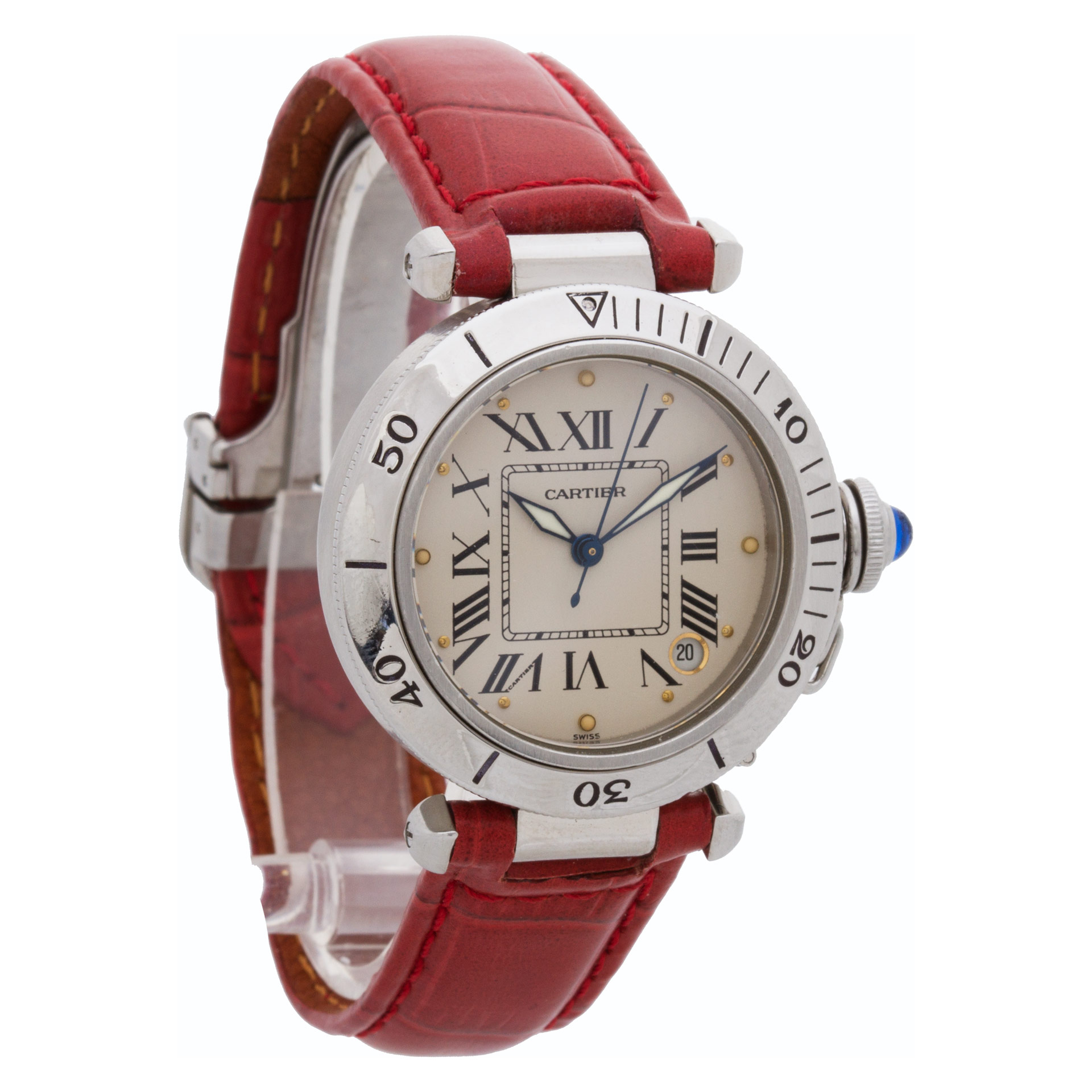 Cartier W31017H3 Pasha Automatic Unisex Stainless Steel Watches Cartier W31017H3 Pasha Automatic Unisex Stainless Steel Watches