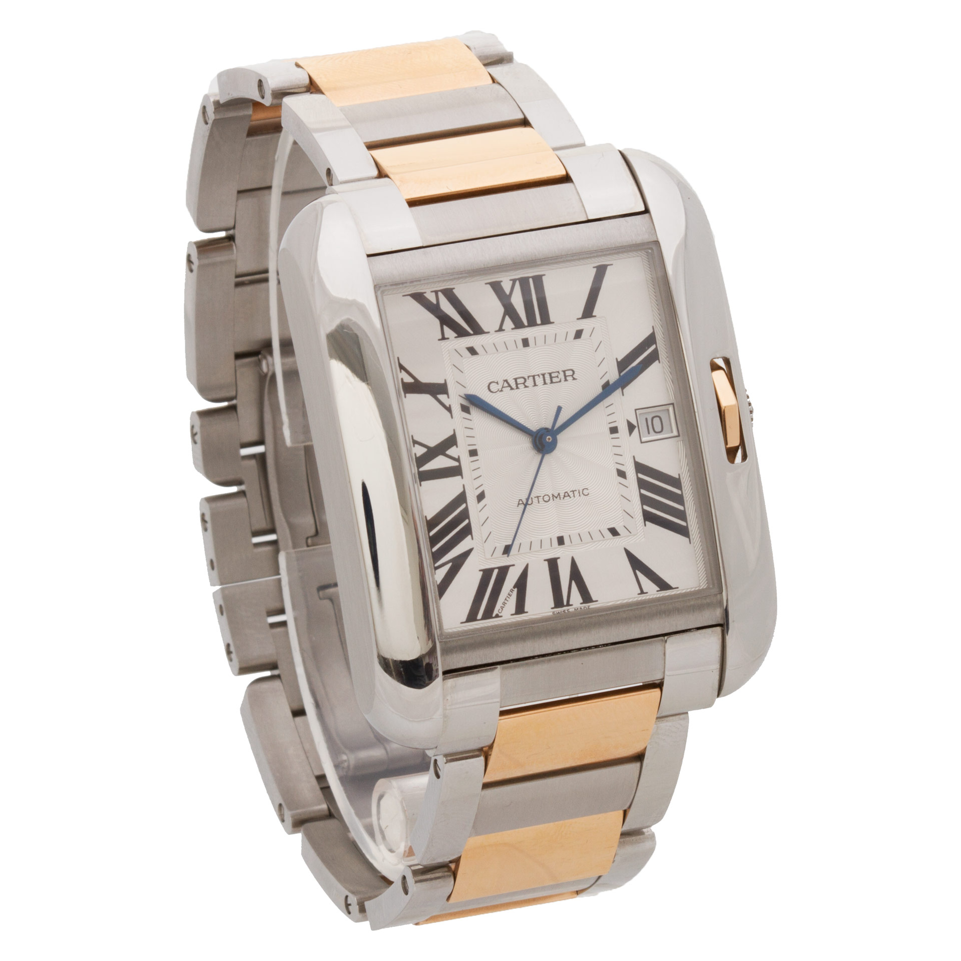 Cartier W5310006 Tank Anglaise XL Automatic Male Stainless Steel Watches Cartier W5310006 Tank Anglaise XL Automatic Male Stainless Steel Watches