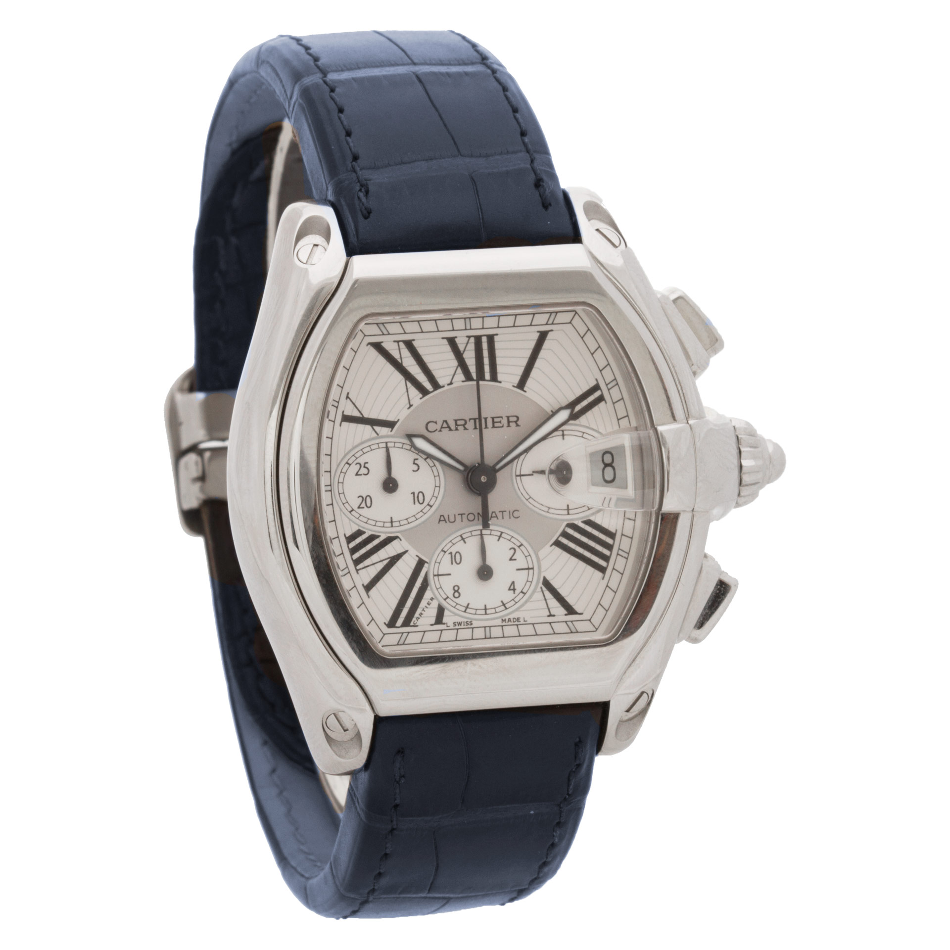 Cartier W62019X6 Roadster Automatic Male Stainless Steel Watches Cartier W62019X6 Roadster Automatic Male Stainless Steel Watches