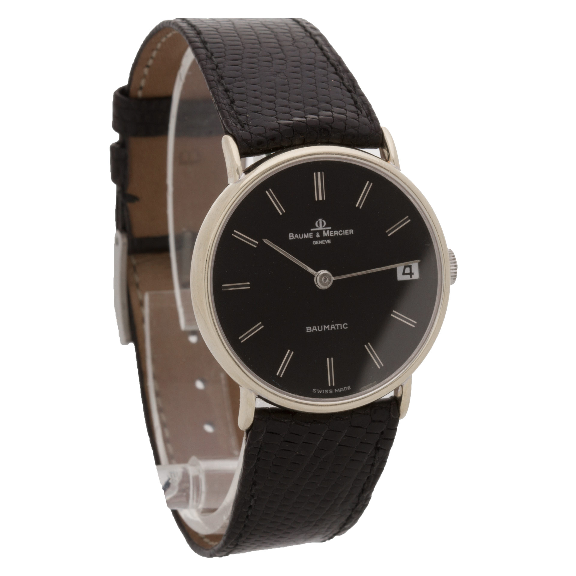 Baume & Mercier 443080 Baumatic Automatic Unisex 18k White Gold Watches Baume & Mercier 443080 Baumatic Automatic Unisex 18k White Gold Watches