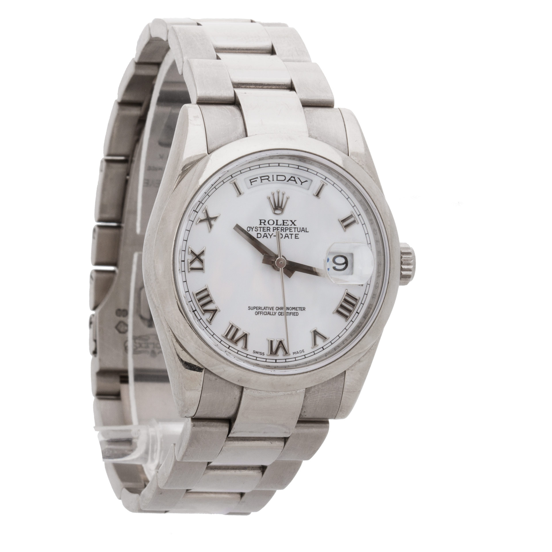Rolex 118209 Day-Date Automatic Male 18k White Gold Watches Rolex 118209 Day-Date Automatic Male 18k White Gold Watches