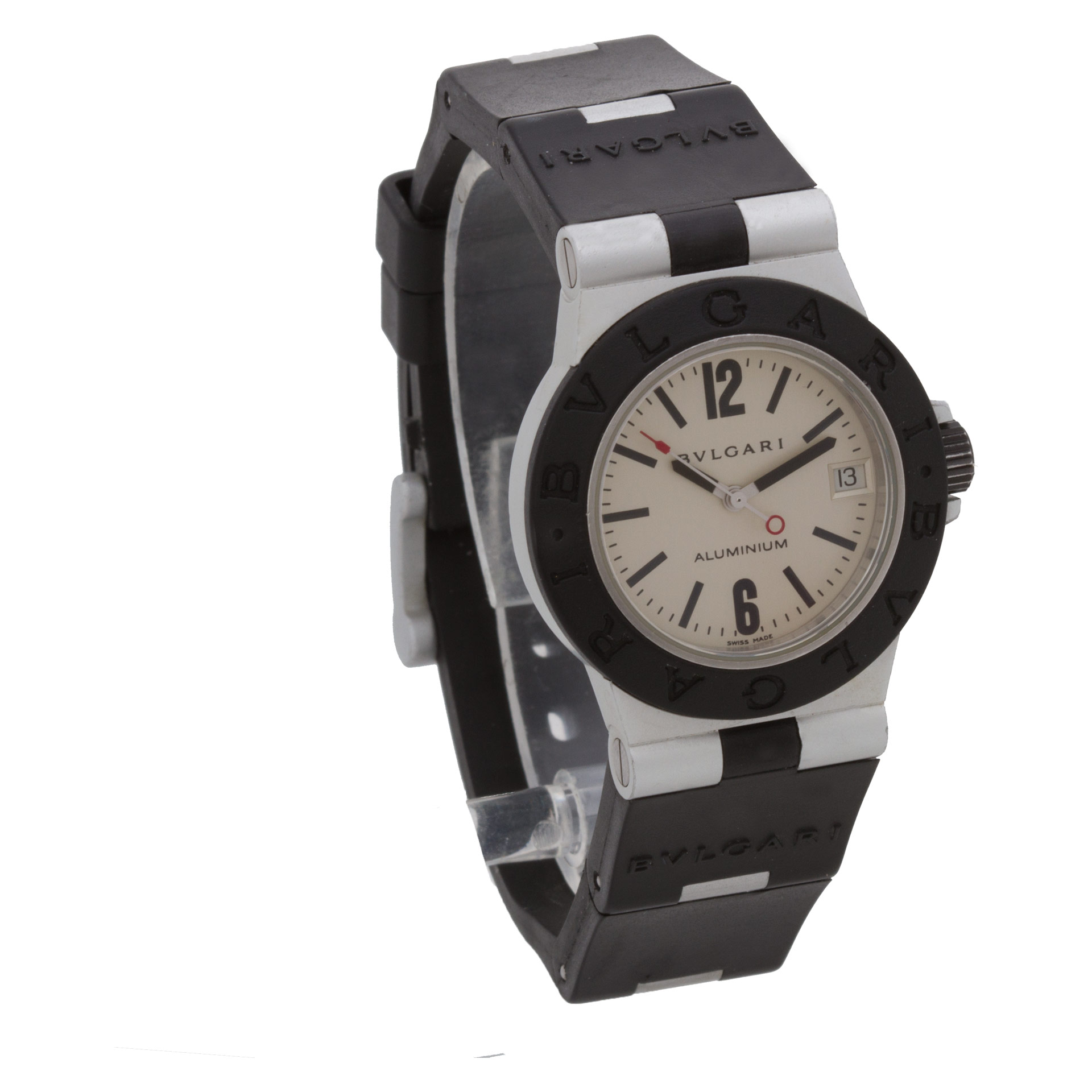 Bvlgari al32a Diagono Quartz Female Aluminum Watches Bvlgari al32a Diagono Quartz Female Aluminum Watches