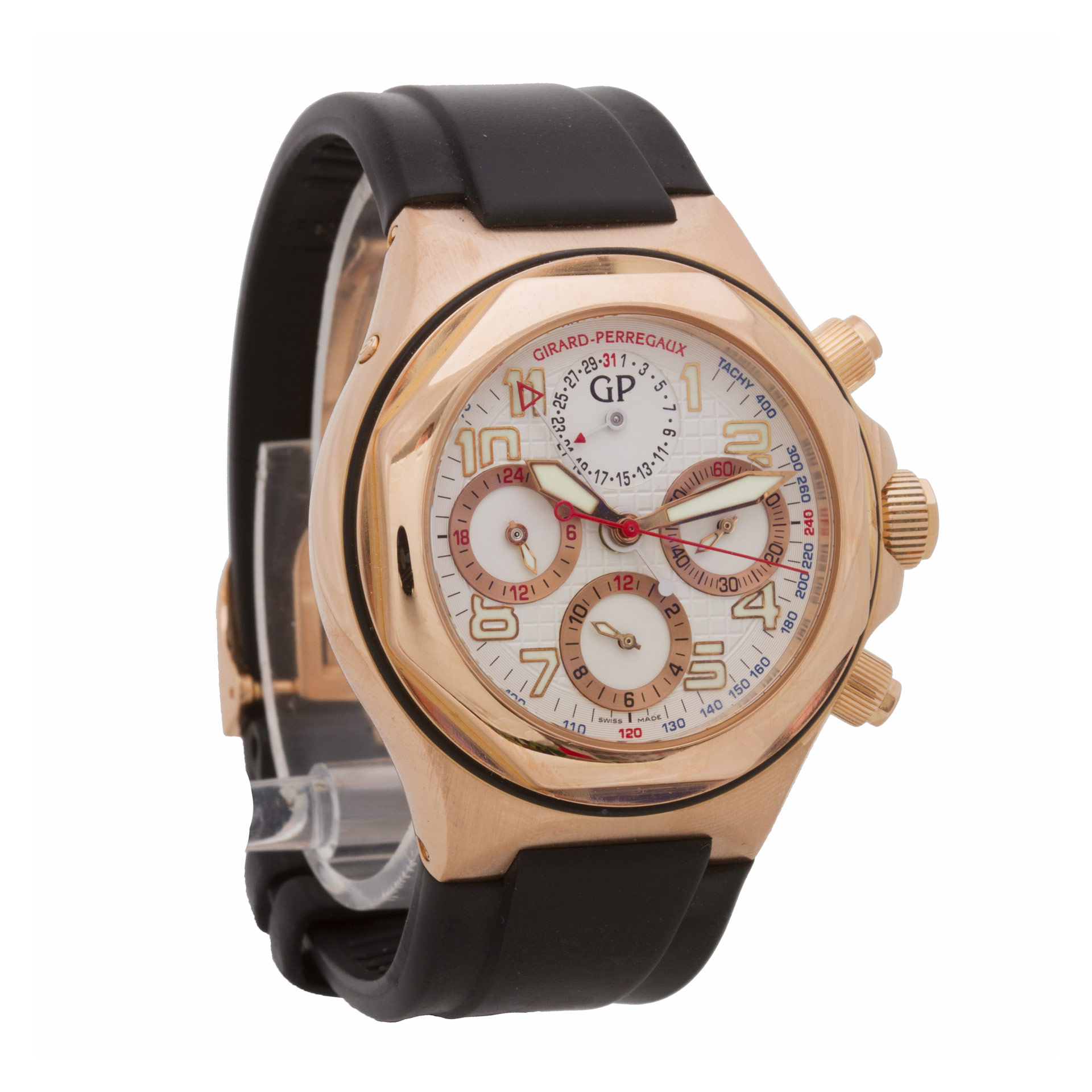 Girard Perregaux 80180 Laureato Automatic Male 18k rose gold Watches Girard Perregaux 80180 Laureato Automatic Male 18k rose gold Watches