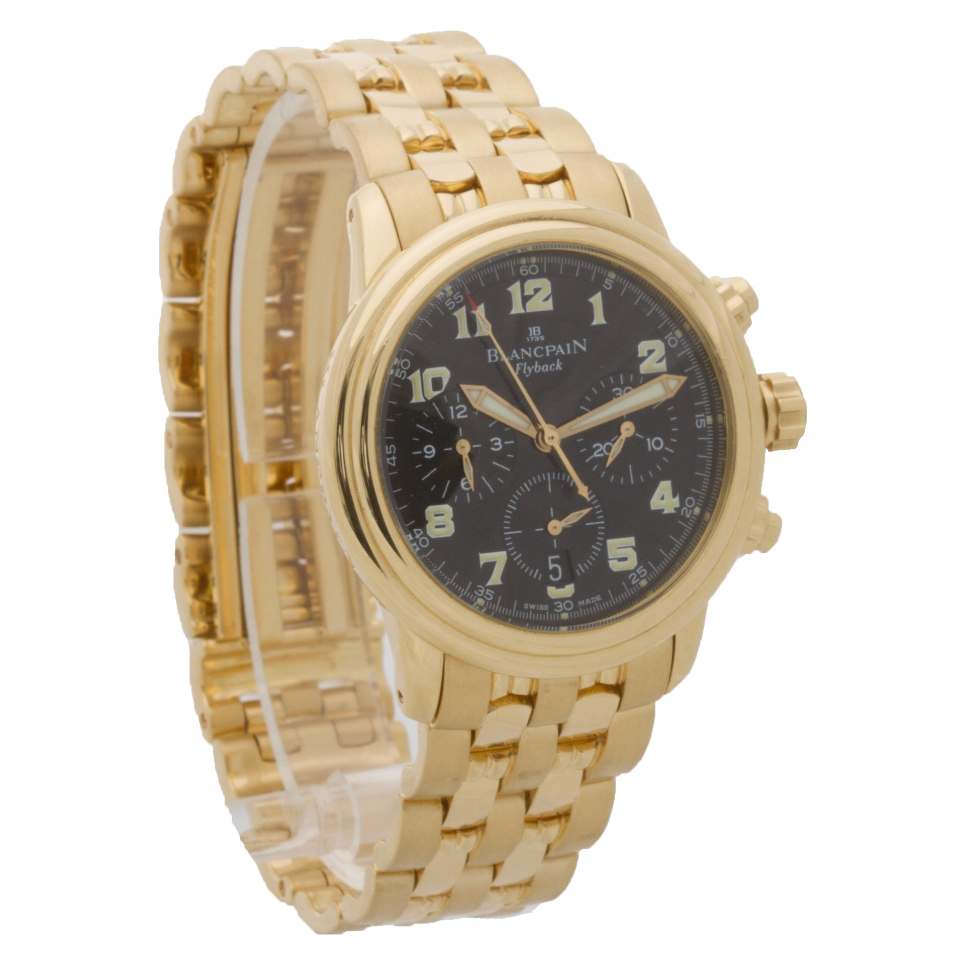 Blancpain 111 Flyback Chrono Automatic Male 18k yellow gold Watches Blancpain 111 Flyback Chrono Automatic Male 18k yellow gold Watches