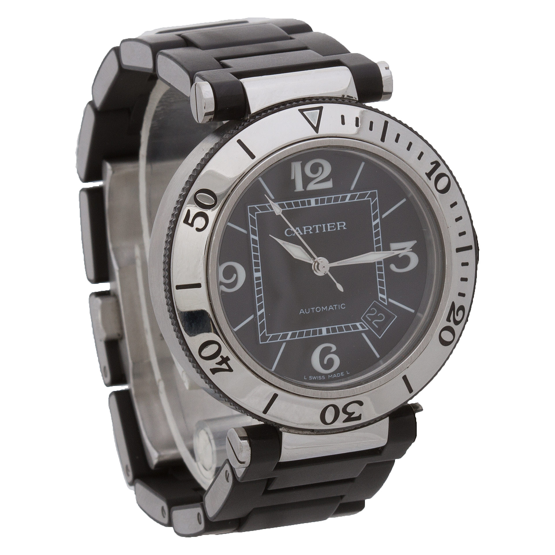 Cartier w31077u2 Pasha Seatimer Automatic Male Stainless Steel Watches Cartier w31077u2 Pasha Seatimer Automatic Male Stainless Steel Watches