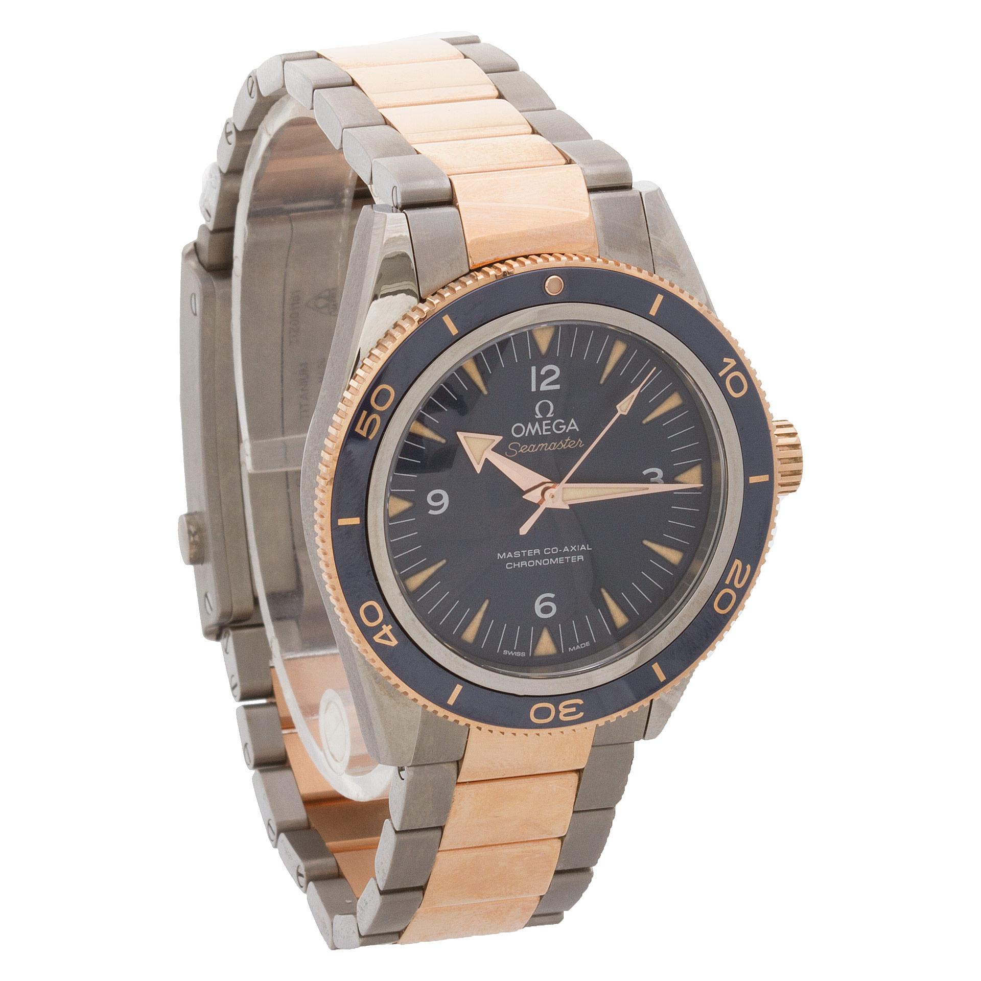 Omega 233.60.41.21.03.001 Seamaster Automatic Male 18k rose gold & titanium Watches Omega 233.60.41.21.03.001 Seamaster Automatic Male 18k rose gold & titanium Watches