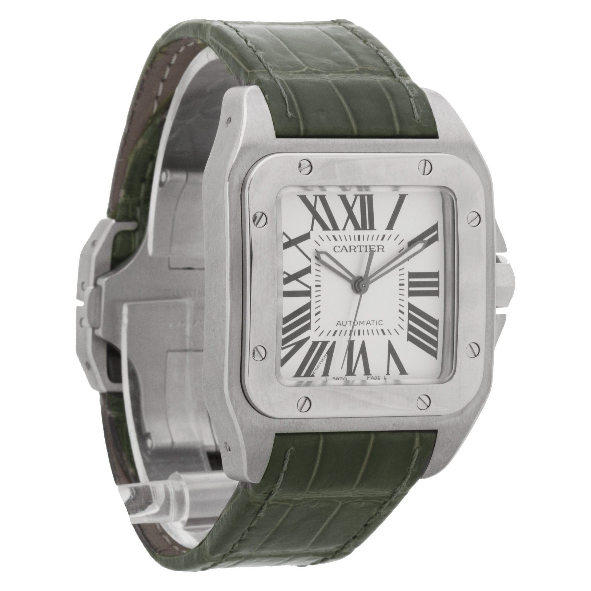 Cartier W20073X8 Santos Automatic Male Stainless Steel Watches Cartier W20073X8 Santos Automatic Male Stainless Steel Watches