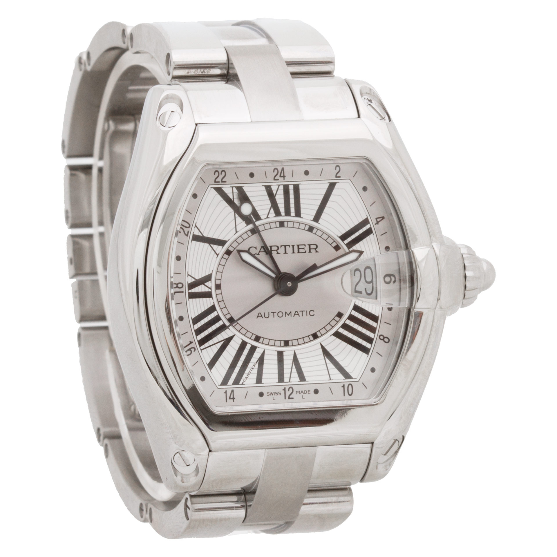 Cartier W6206017 Roadster Automatic Male Stainless Steel Watches Cartier W6206017 Roadster Automatic Male Stainless Steel Watches