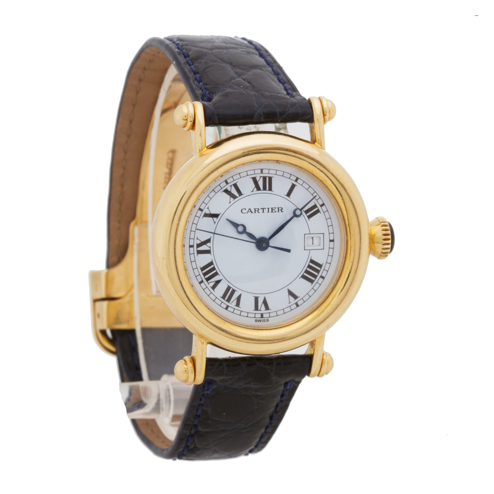 Cartier 1420 0 Diabolo Quartz Unisex 18k yellow gold Watches Cartier 1420 0 Diabolo Quartz Unisex 18k yellow gold Watches