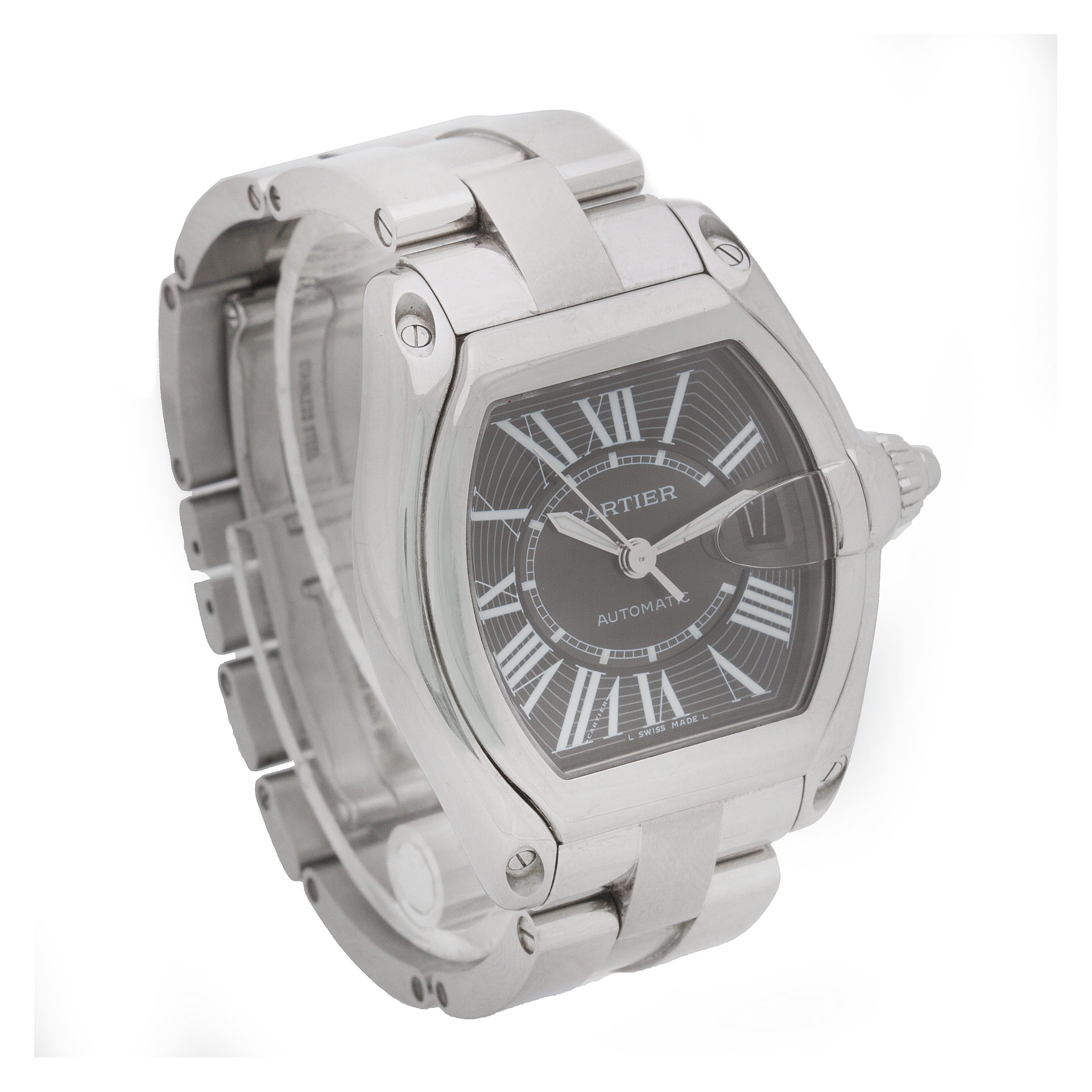 Cartier 2510 Roadster Automatic Unisex Stainless Steel Watches Cartier 2510 Roadster Automatic Unisex Stainless Steel Watches