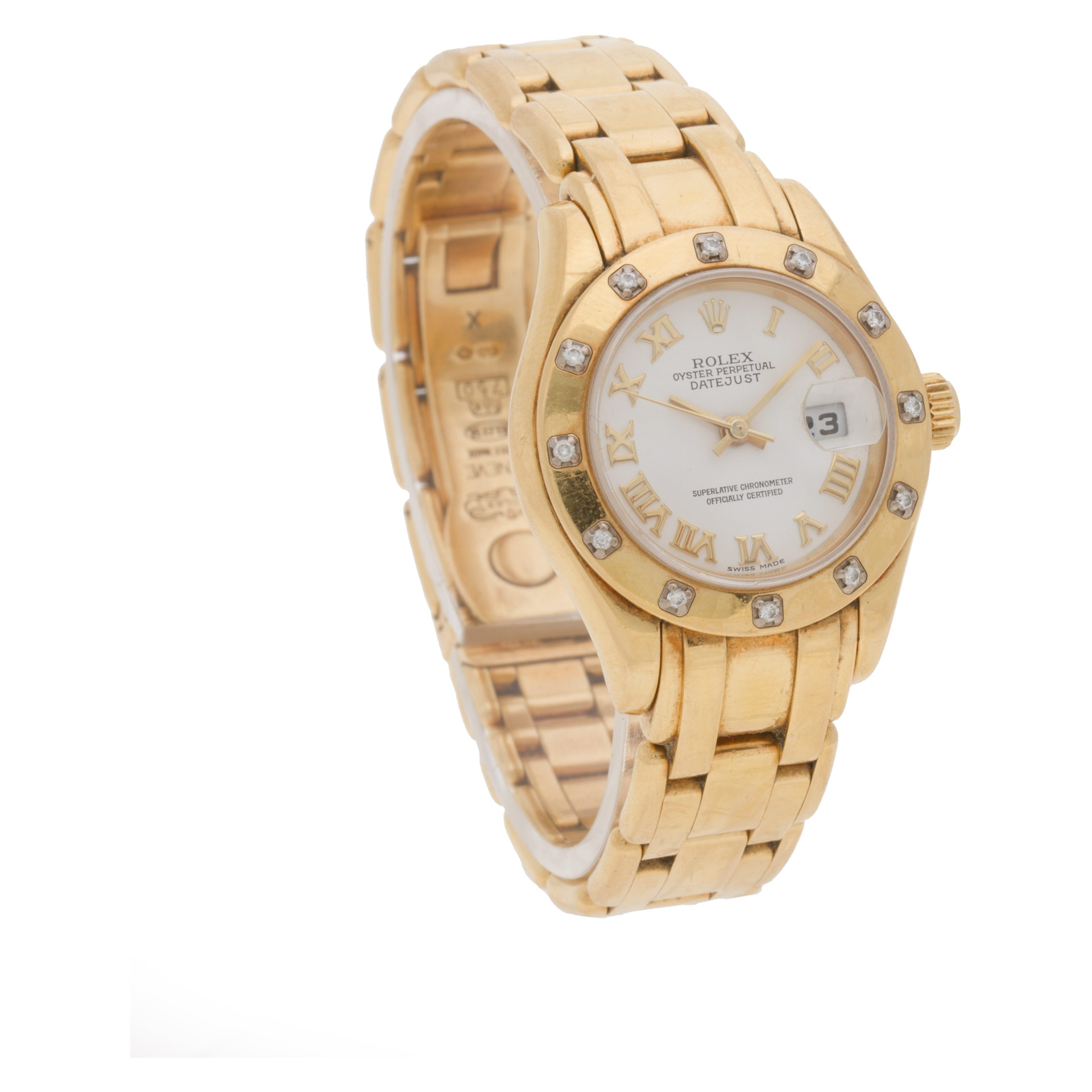 Rolex 80318 Pearlmaster Automatic Female 18k yellow gold Watches Rolex 80318 Pearlmaster Automatic Female 18k yellow gold Watches