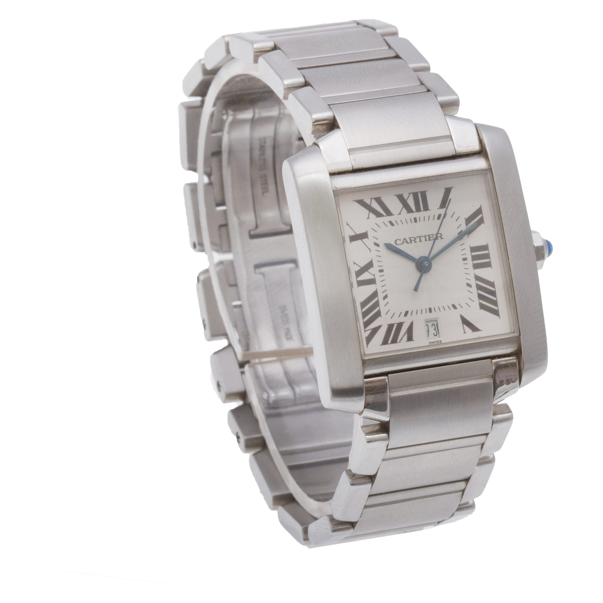 Cartier W51002q3 Tank Francaise Automatic Male Stainless Steel Watches Cartier W51002q3 Tank Francaise Automatic Male Stainless Steel Watches