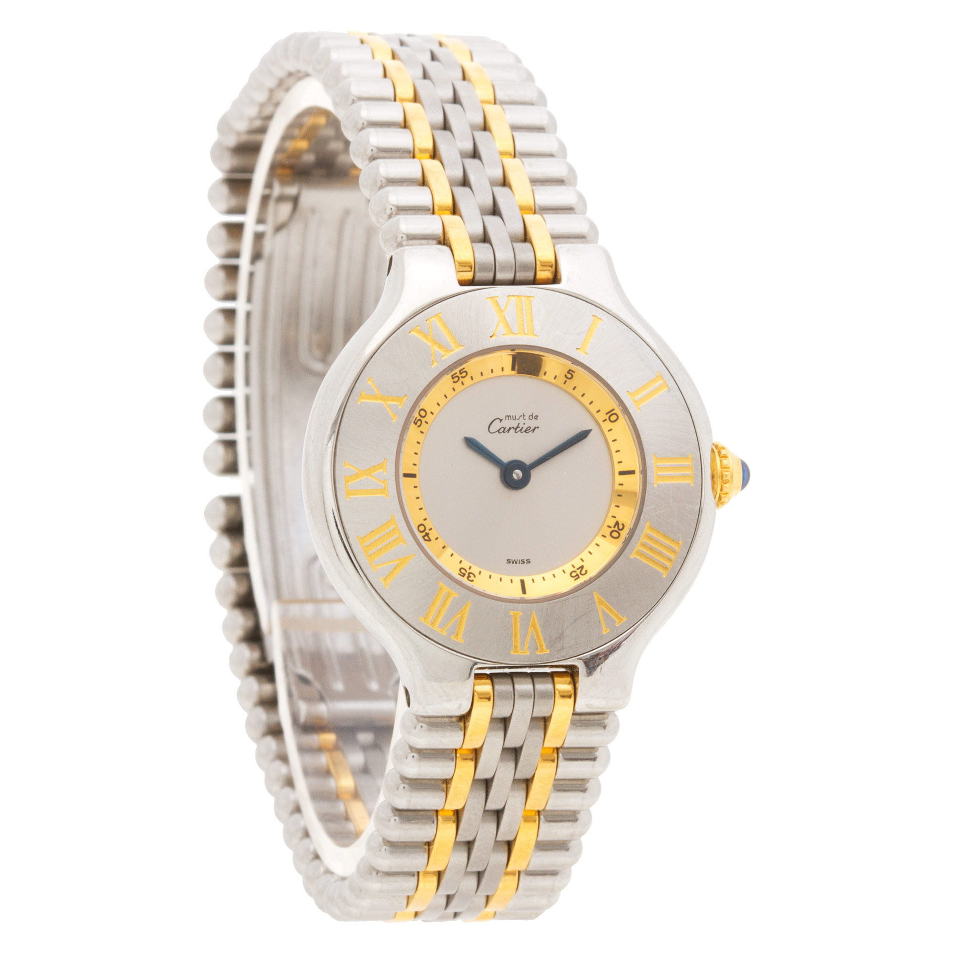 Cartier 1340 Must de Quartz Female Stainless Steel Watches Cartier 1340 Must de Quartz Female Stainless Steel Watches